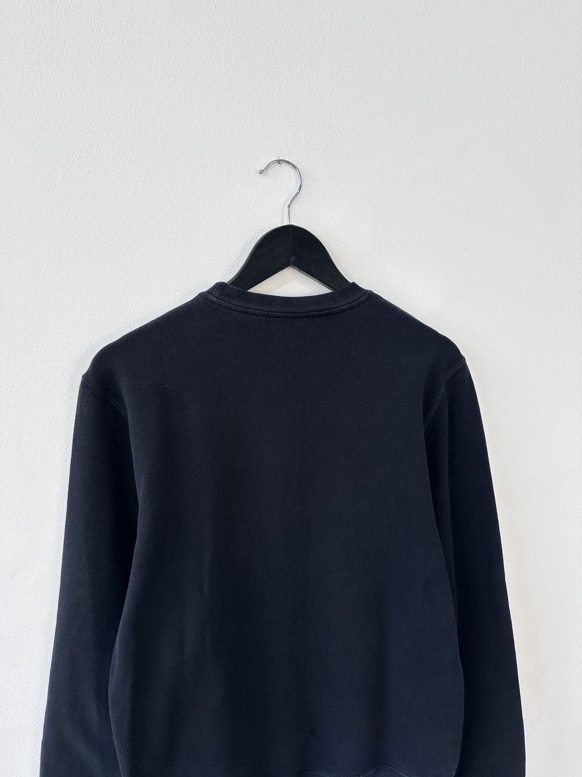 Versace VERSACE Men's Black Crewneck Sweatshirt Pullover Size L Size US M / EU 48-50 / 2 - 9 Thumbnail