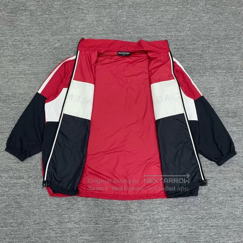 Balenciaga Balenciaga size 38 Patchwork Color Blocked Windbreaker Jac Size S / US 4 / IT 40 - 4 Thumbnail