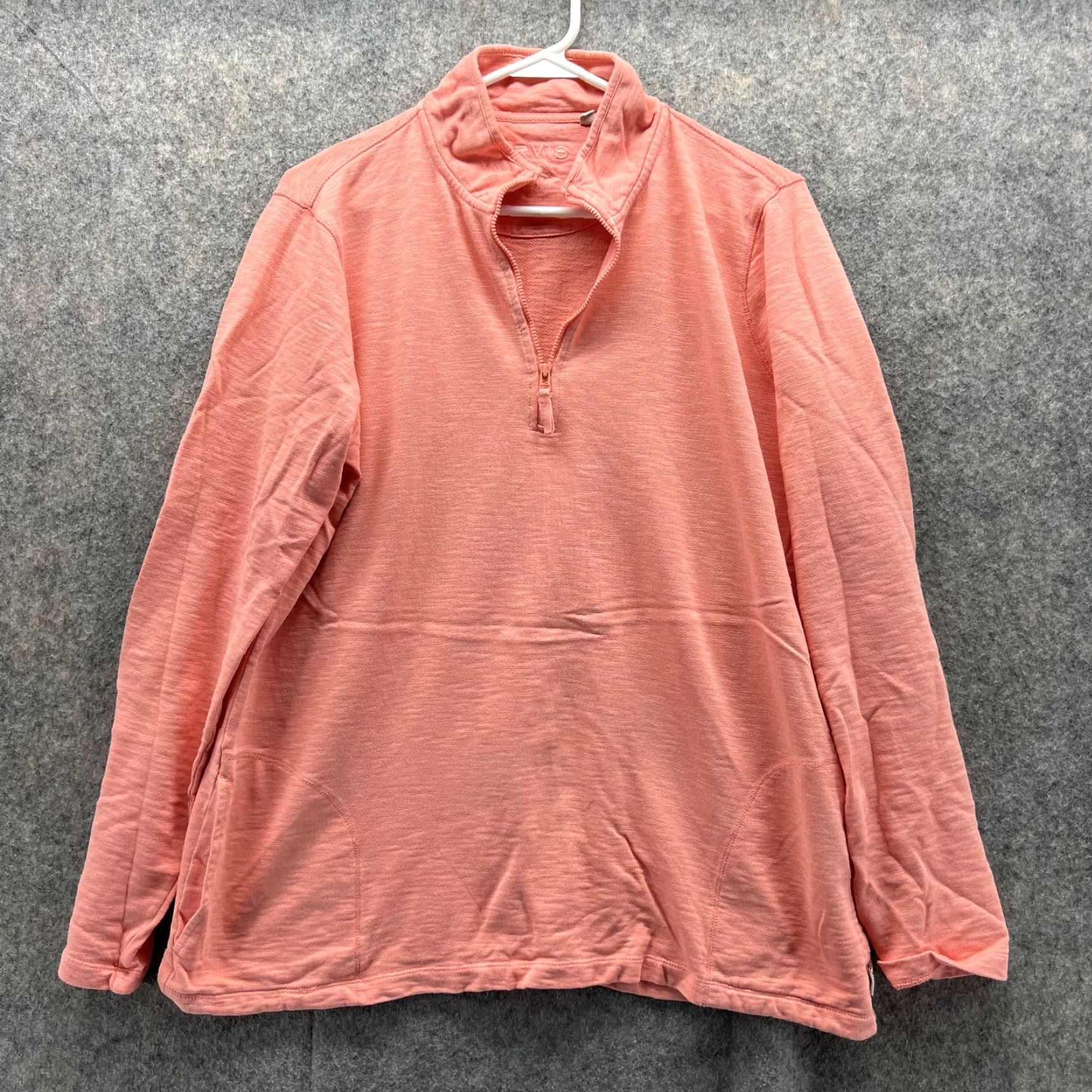 Orvis Orvis Sweater Men L Pullover Mock Neck 1/4 Zip Pink Size US L / EU 52-54 / 3 - 2 Thumbnail