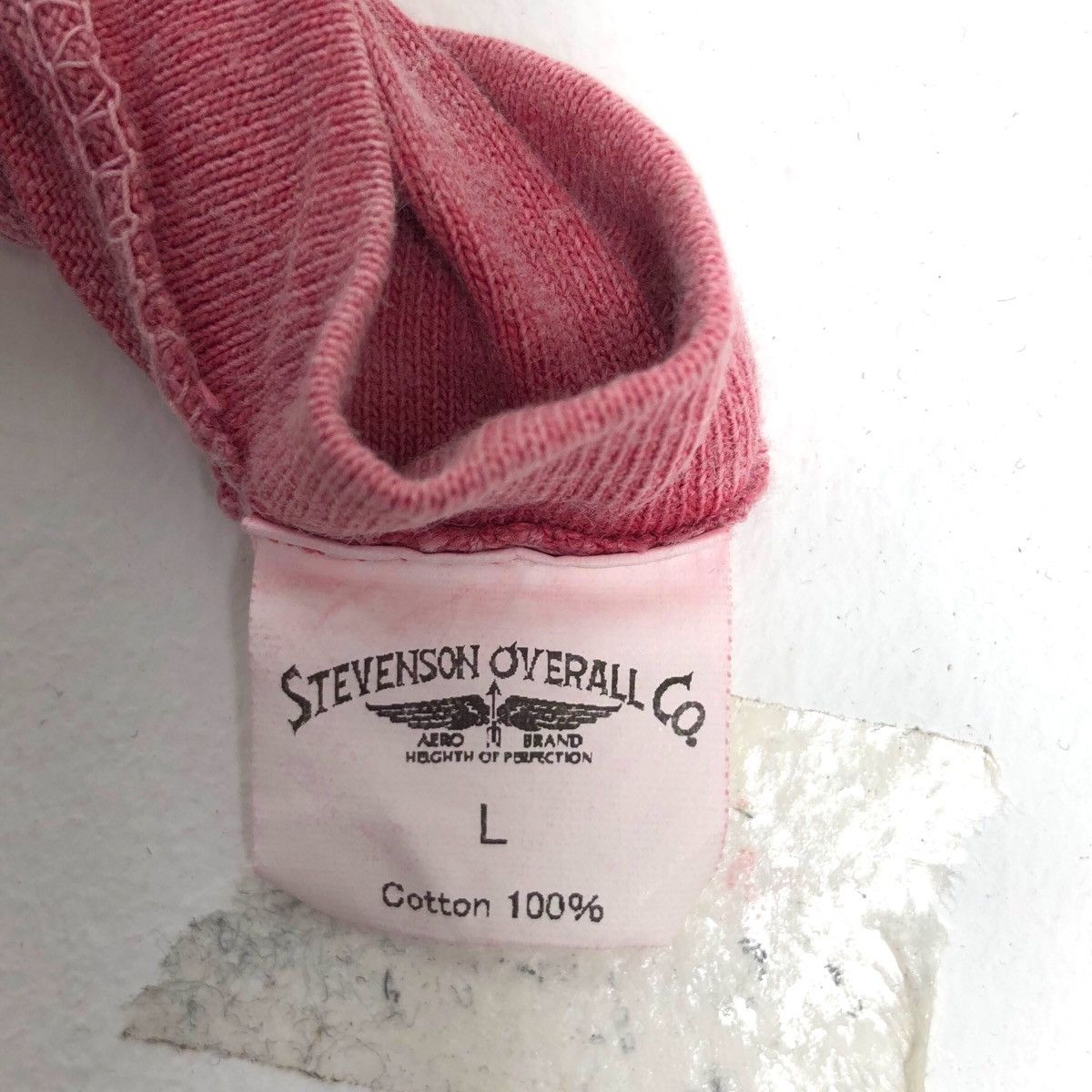 Stevenson Overall Co. Vintage STEVENSON OVERALL CO. Pocket Tee Shirt Detroit Logo Size US L / EU 52-54 / 3 - 6 Thumbnail