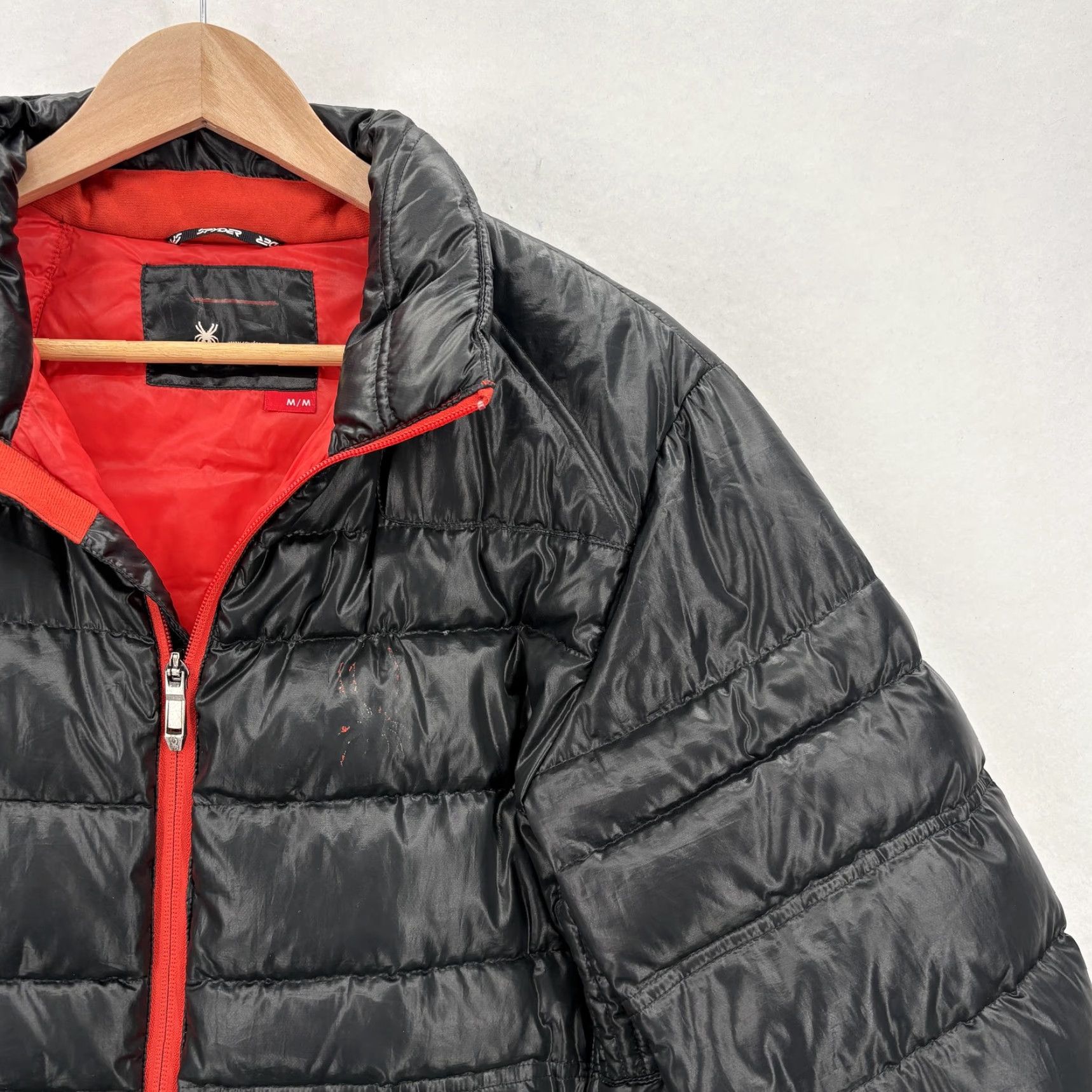Spyder Spyder Jacket Mens M Black Down Puffer Lightweight Outdoors Travel Camp Size US M / EU 48-50 / 2 - 2 Thumbnail