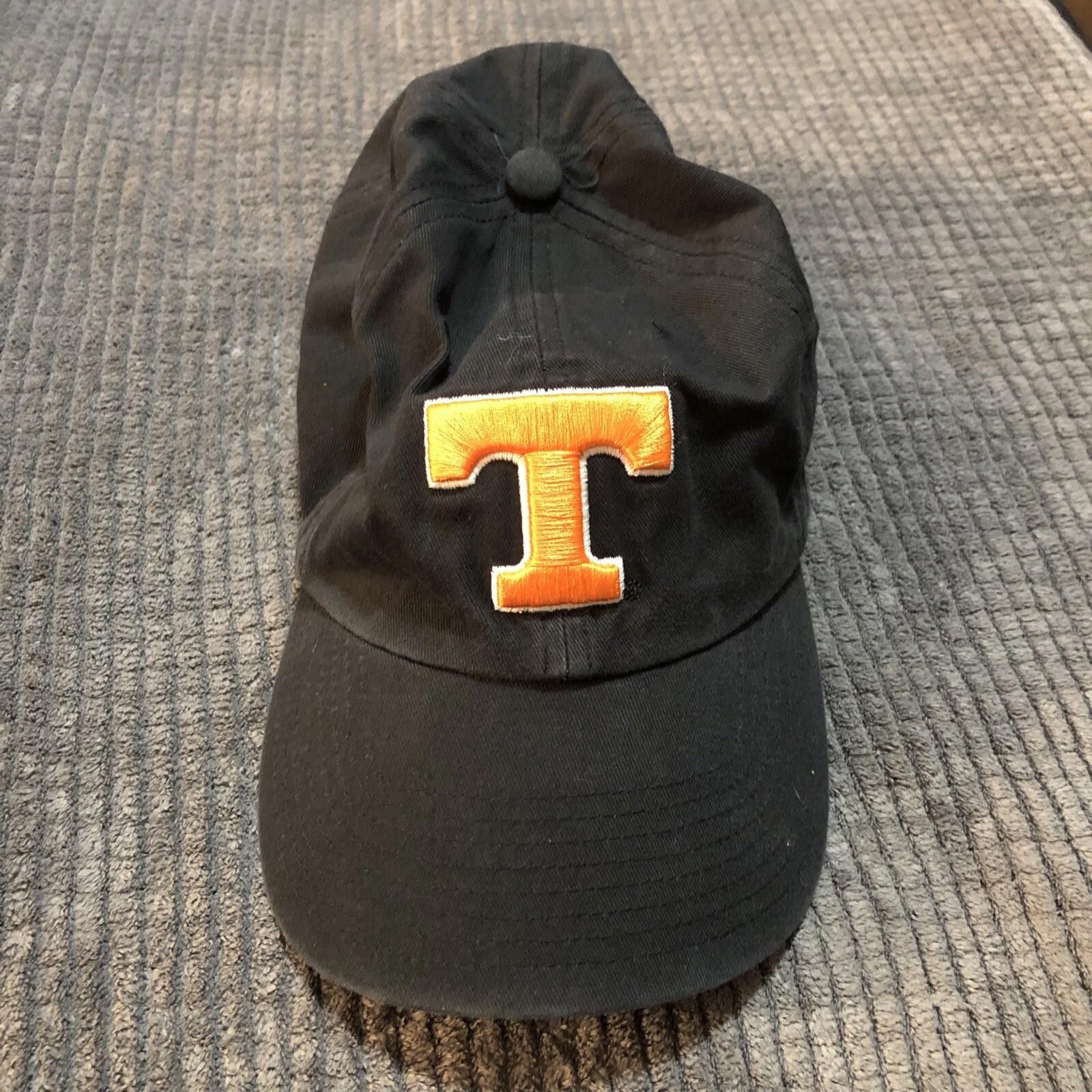 47 Tennessee Vols Volunteers Black Adjustable Adult Hat Size ONE SIZE - 1 Thumbnail