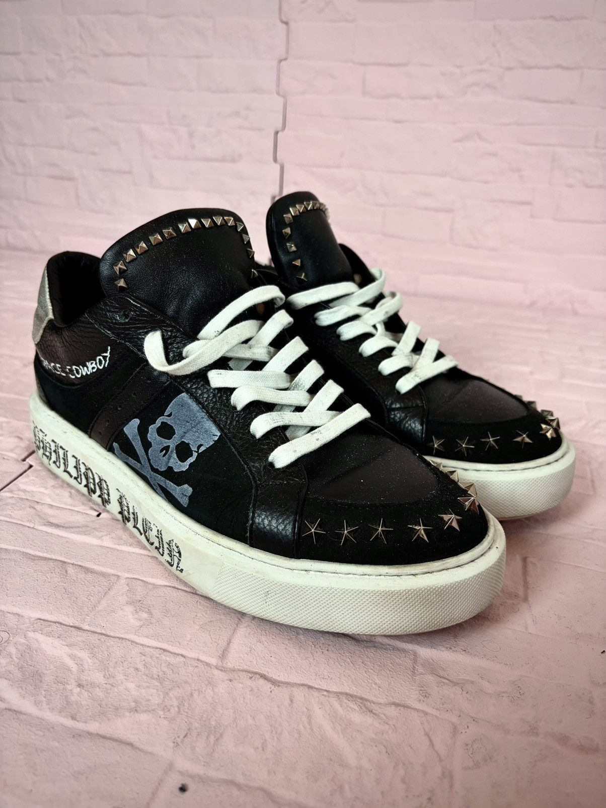 Philipp Plein Philipp plein studded sneakers Size US 8 / EU 41 - 1 Thumbnail