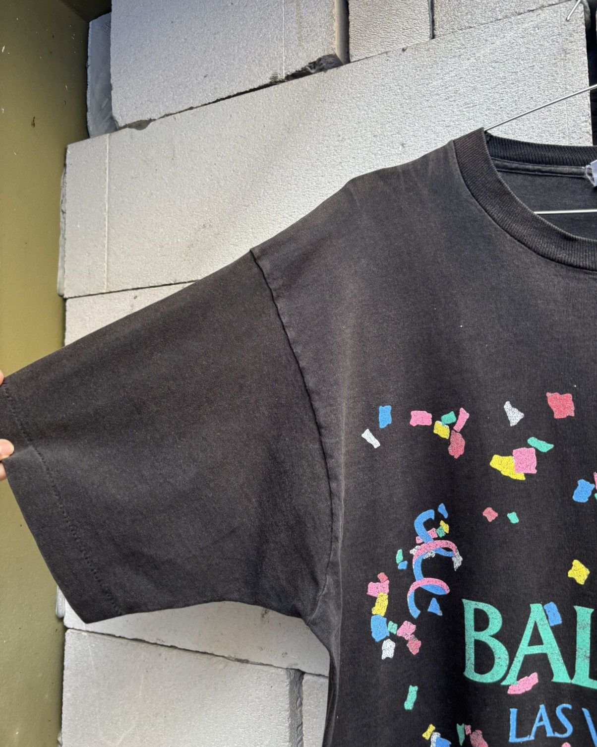 Vintage Faded BALLY’S LAS VEGAS Distressed T-Shirt ERD Grunge Size US XL / EU 56 / 4 - 4 Thumbnail