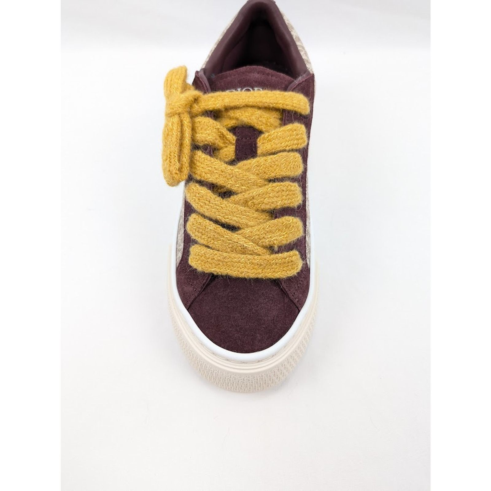 Dior o1rshd1 B33 Tennis Low-Top Sneakers in Violet/Beige Size US 8 / EU 41 - 5 Thumbnail