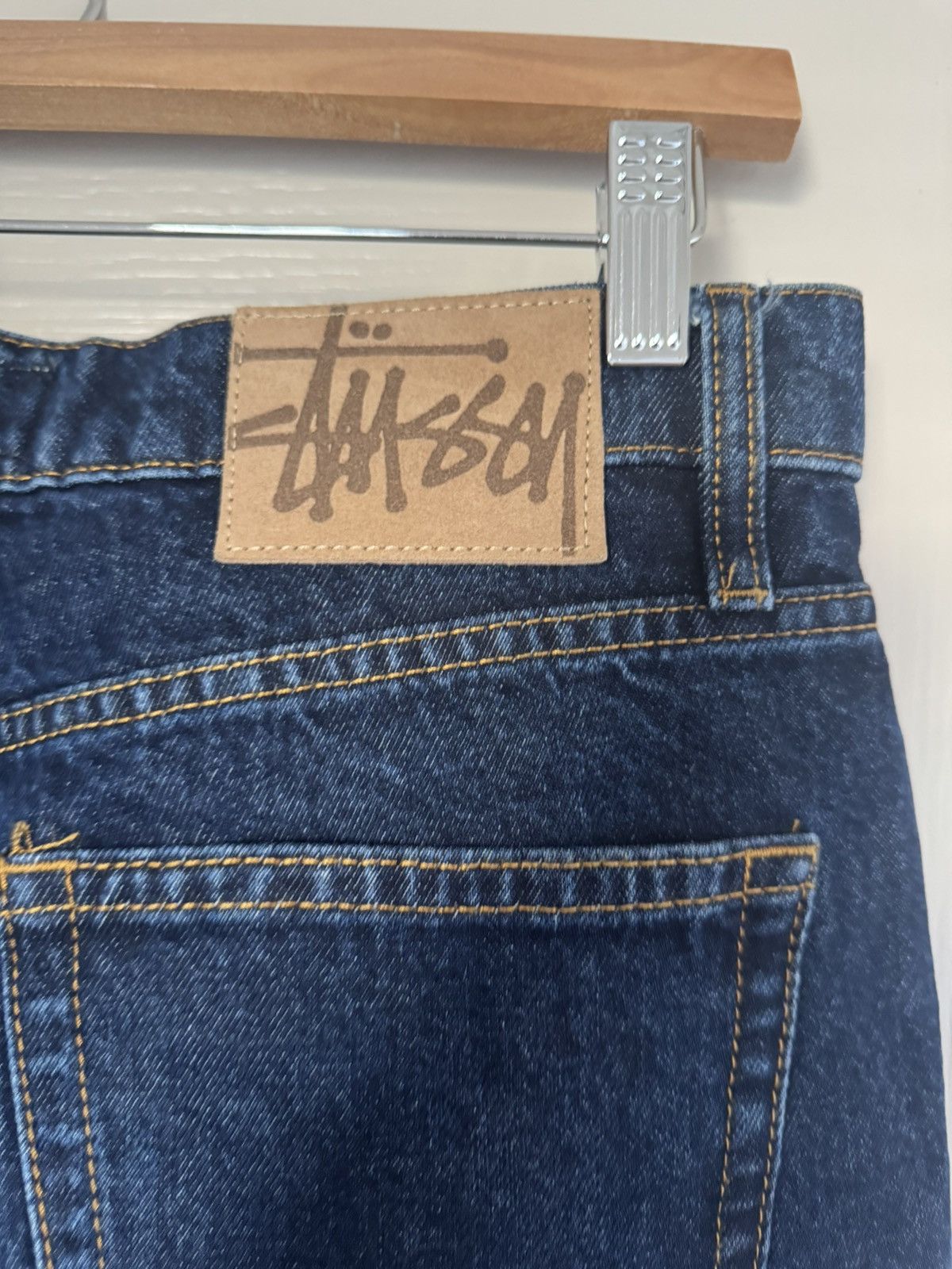Stussy Stussy Logo Big Ol Jean Size US 30 / EU 46 - 6 Thumbnail