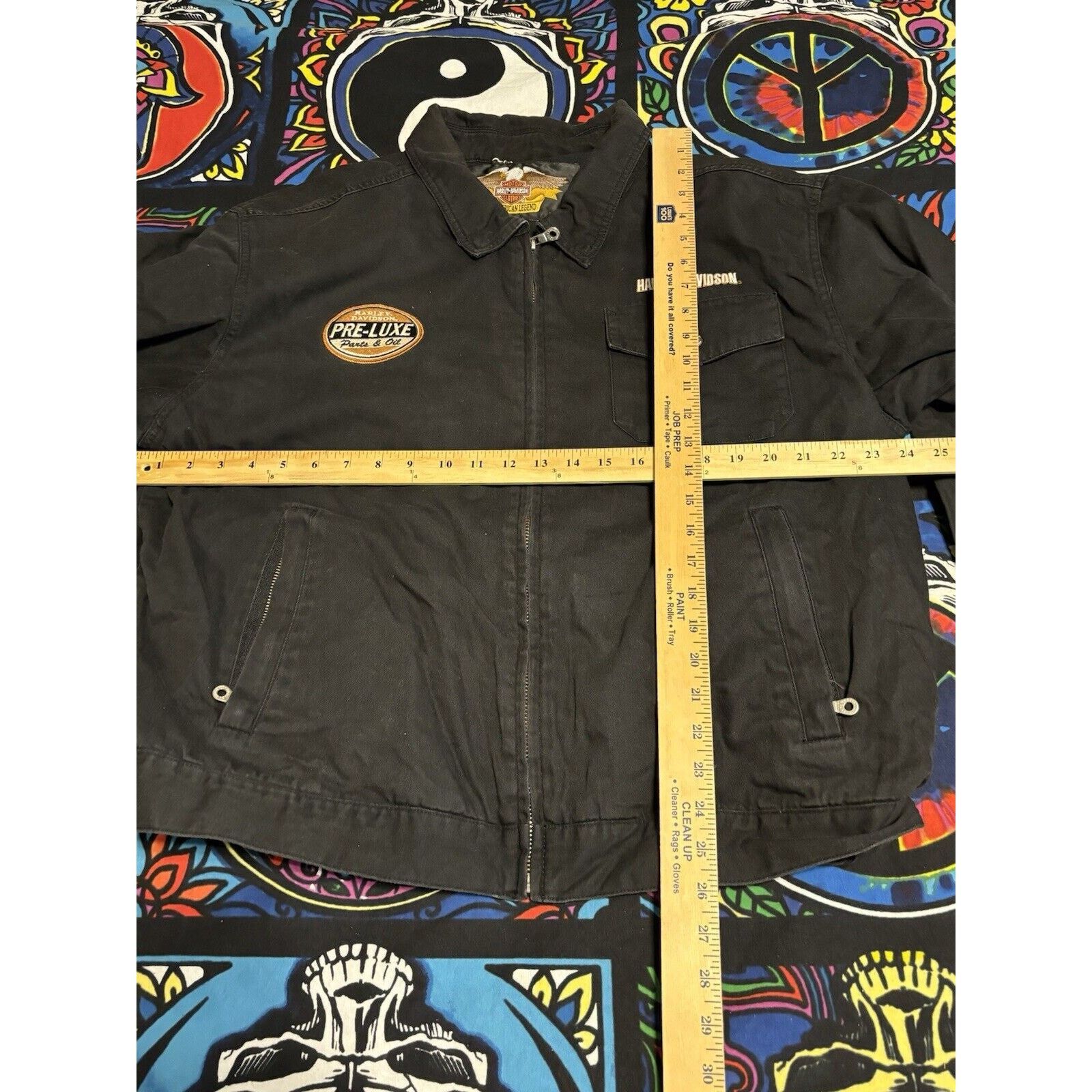 Other vintage Harley Davidson zip up motorcycle jacket black XL Size US XL / EU 56 / 4 - 9 Thumbnail