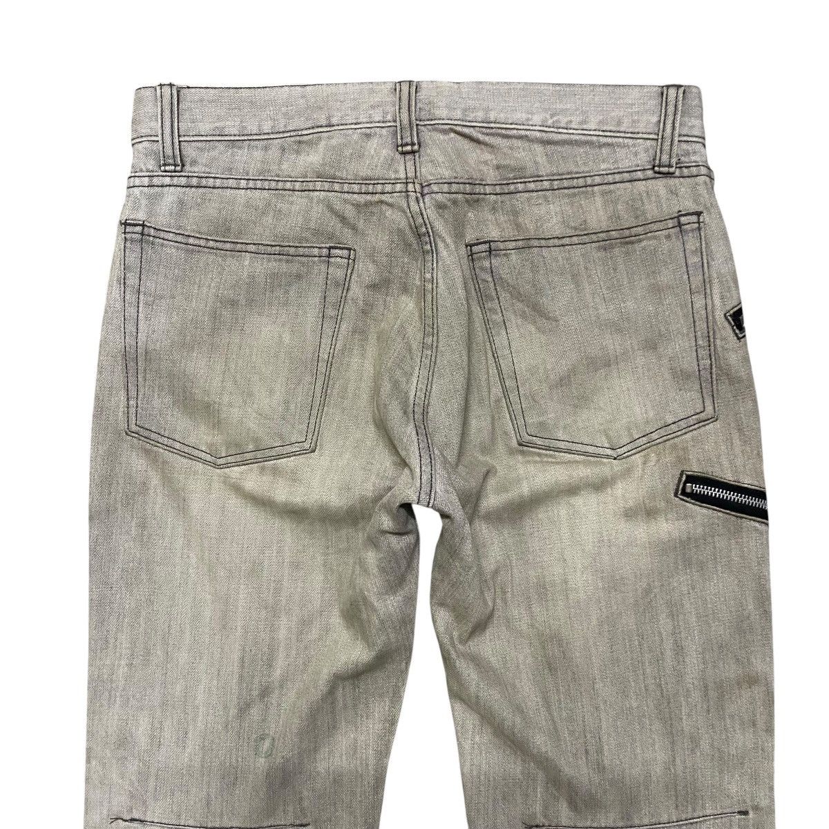 Le Grande Bleu (L.G.B.) Japanese RUPERT EDGE Mudwash Denim Flare Jeans Zipper Pocket Size US 31 - 9 Thumbnail