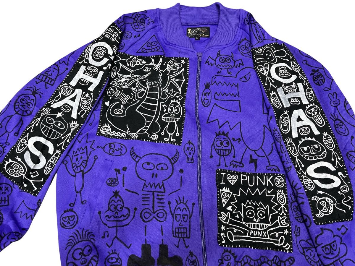 Seditionaries Punk doodle Design Bomber Jacket Size US M / EU 48-50 / 2 - 5 Thumbnail