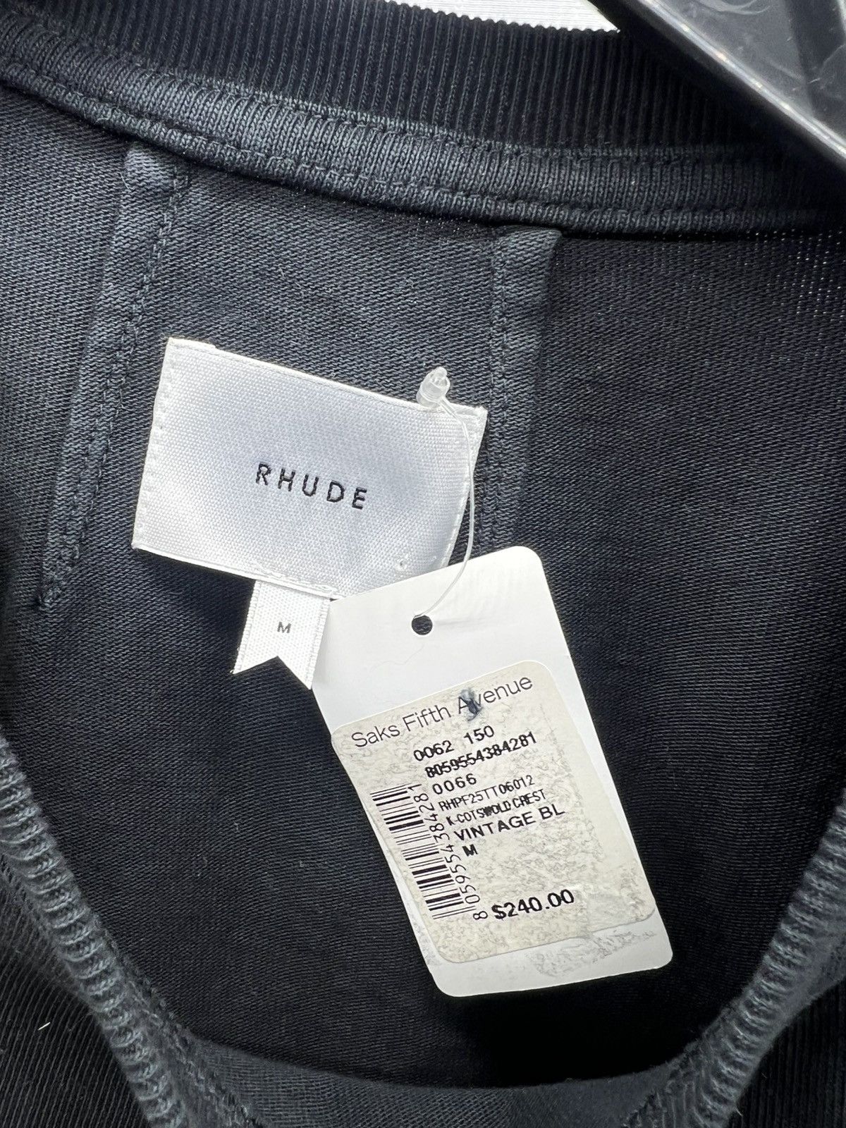 Rhude RHUDE Cotswold Crest Tee Mens Apparel Size US M / EU 48-50 / 2 - 6 Thumbnail