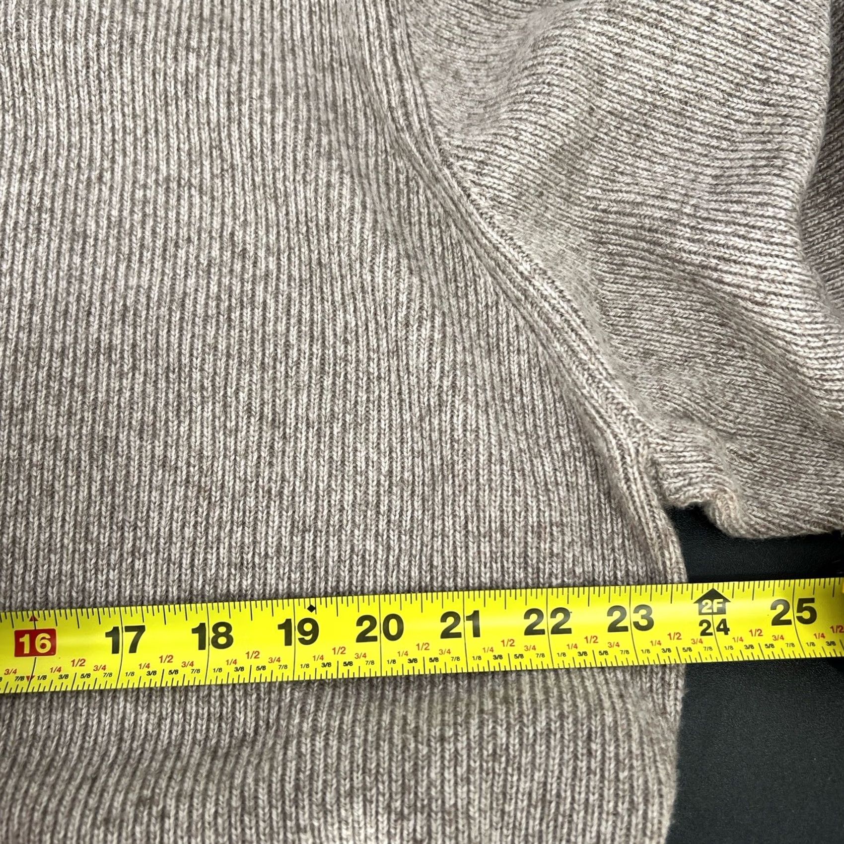 NAADAM Nadaam Men’s Cashmere Blend Crewneck Sweater 2XL Beige Pullover Long Sleeve Knit Casual, Business, Formal, Travel Mens Beige 2XL Crew Neck Sweater Size US XXL / EU 58 / 5 - 6 Thumbnail
