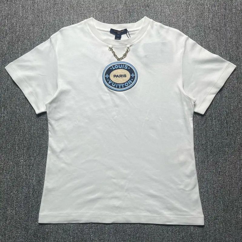 Louis Vuitton Women's Cotton T-Shirt in White 0089