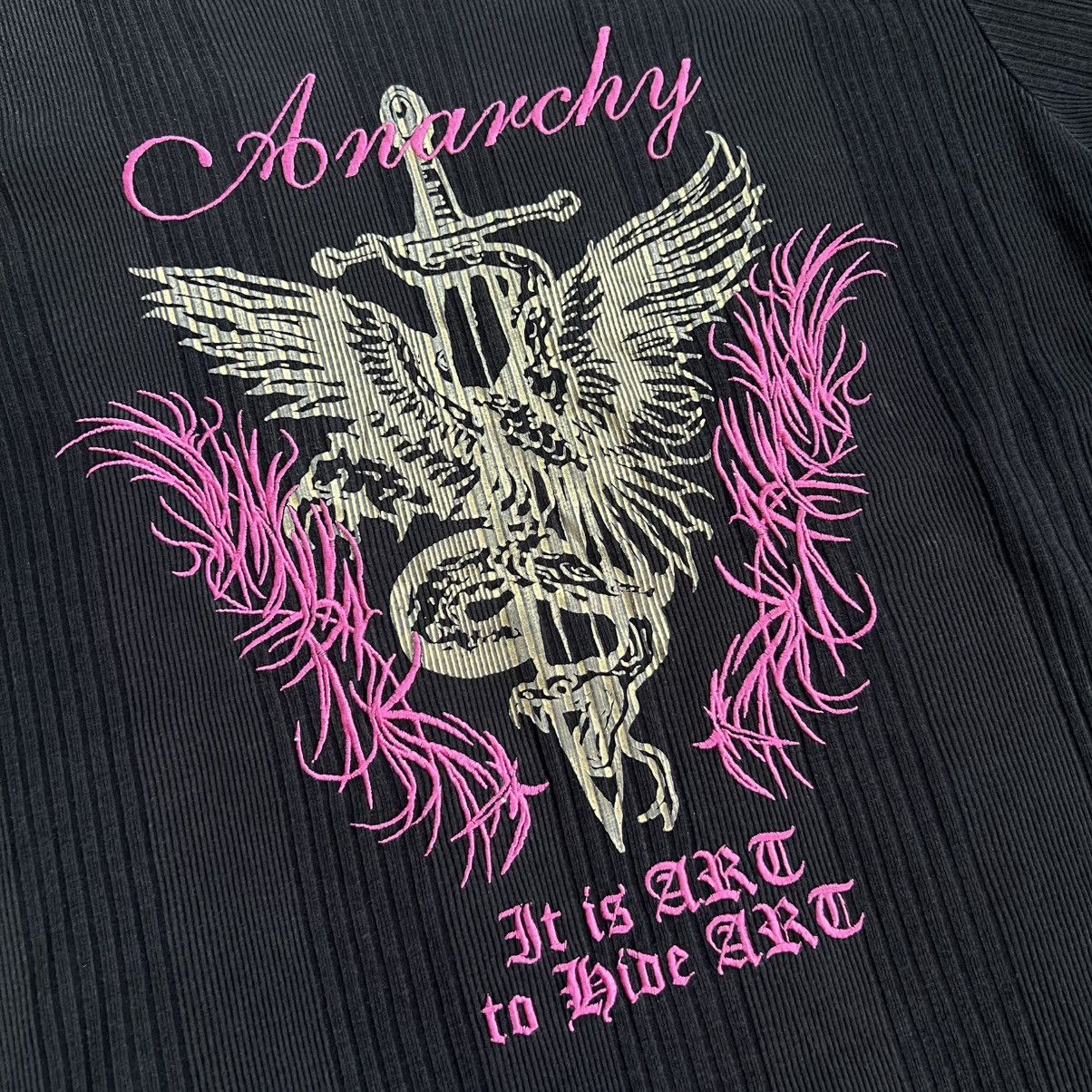 Seditionaries Petitreitre Anarchy Punk Style Poem Ribbed T Shirt Size US M / EU 48-50 / 2 - 4 Thumbnail