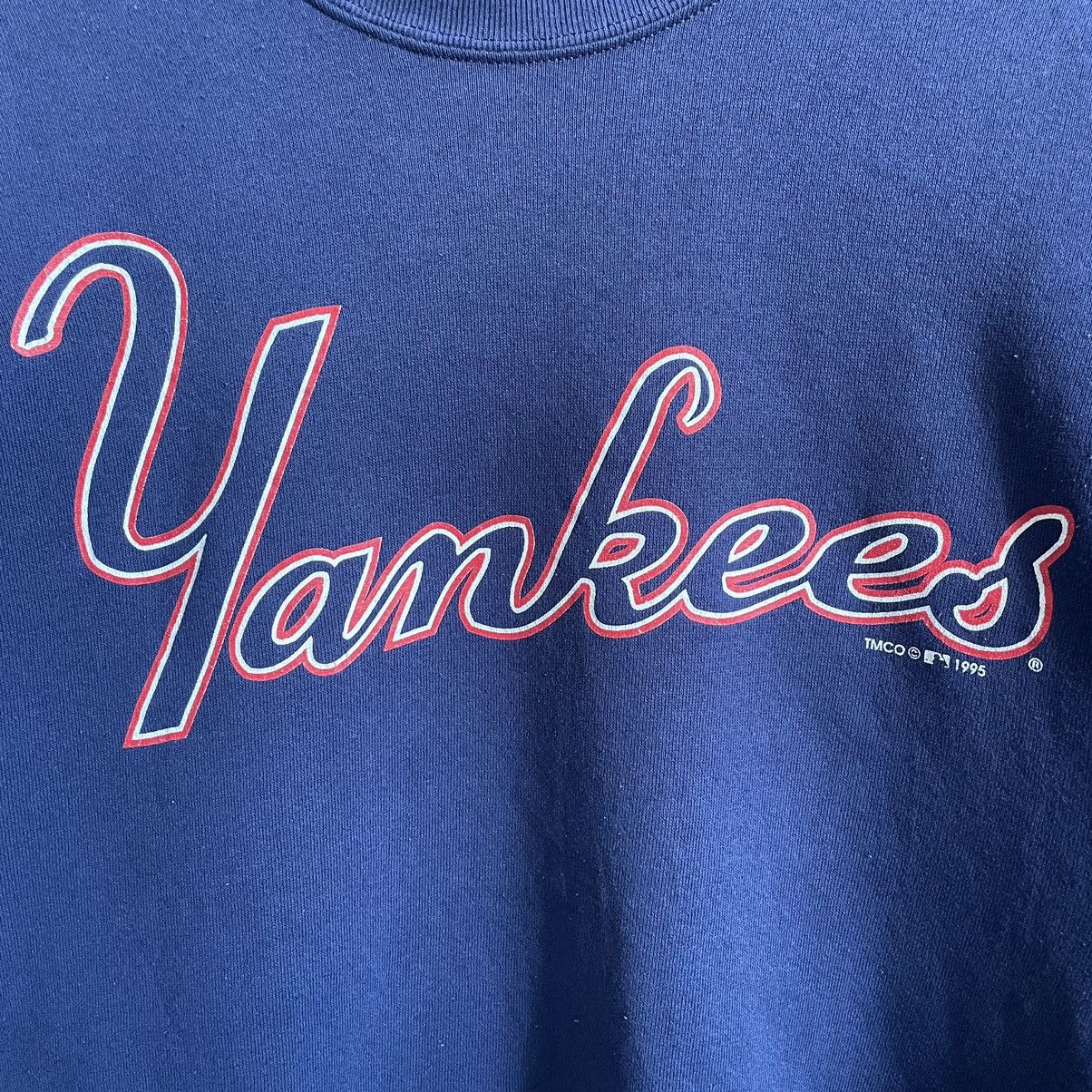 Jerzees × MLB Vintage 90’s Yankees MLB Sweatshirt Size US L / EU 52-54 / 3 - 2 Thumbnail