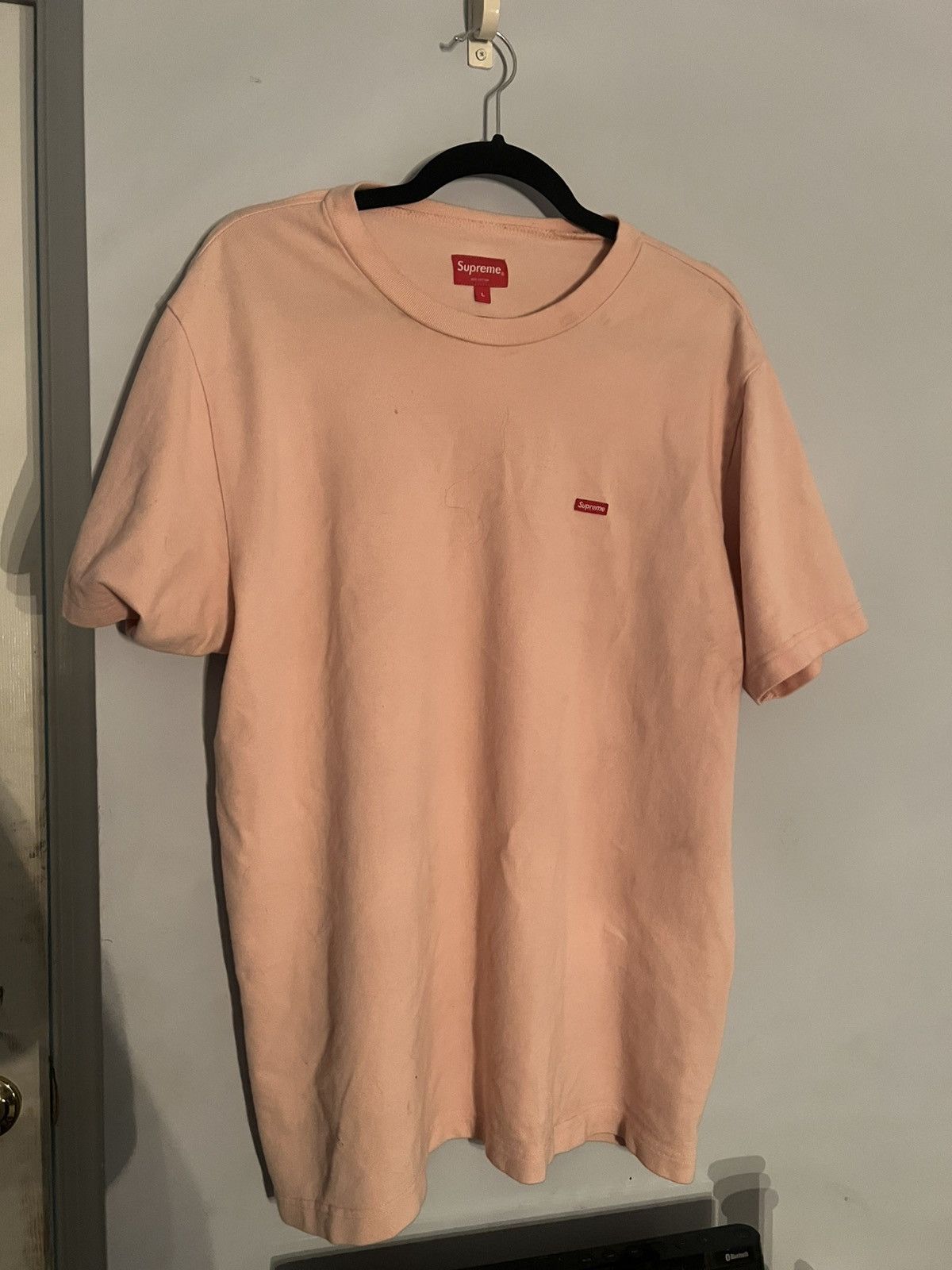 Supreme × Vintage SS16 Supreme Small Box Pique Tee Size US L / EU 52-54 / 3 - 1 Thumbnail