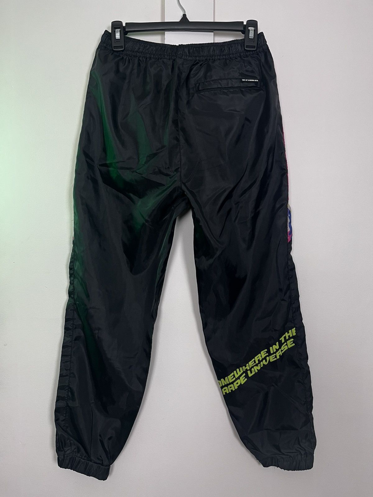 Aape Aape SOMEWHERE IN THE AAPE UNIVERSE Polyester Joggers Size US 28 / EU 44 - 4 Thumbnail