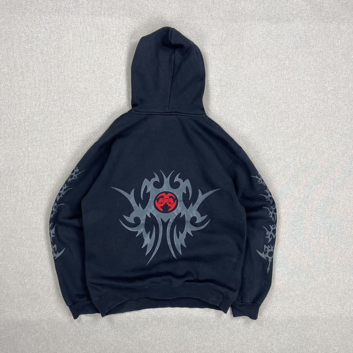Affliction × If Six Was Nine × JNCO Y2K TRIBAL HOODIE HARDCORE AFFLICTION TYPE Size US L / EU 52-54 / 3 - 5 Thumbnail