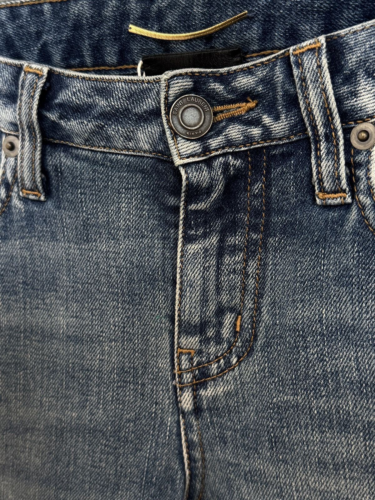Saint Laurent Paris Saint Laurent Slim Jeans SS16 Size 27" / US 4 / IT 40 - 6 Thumbnail