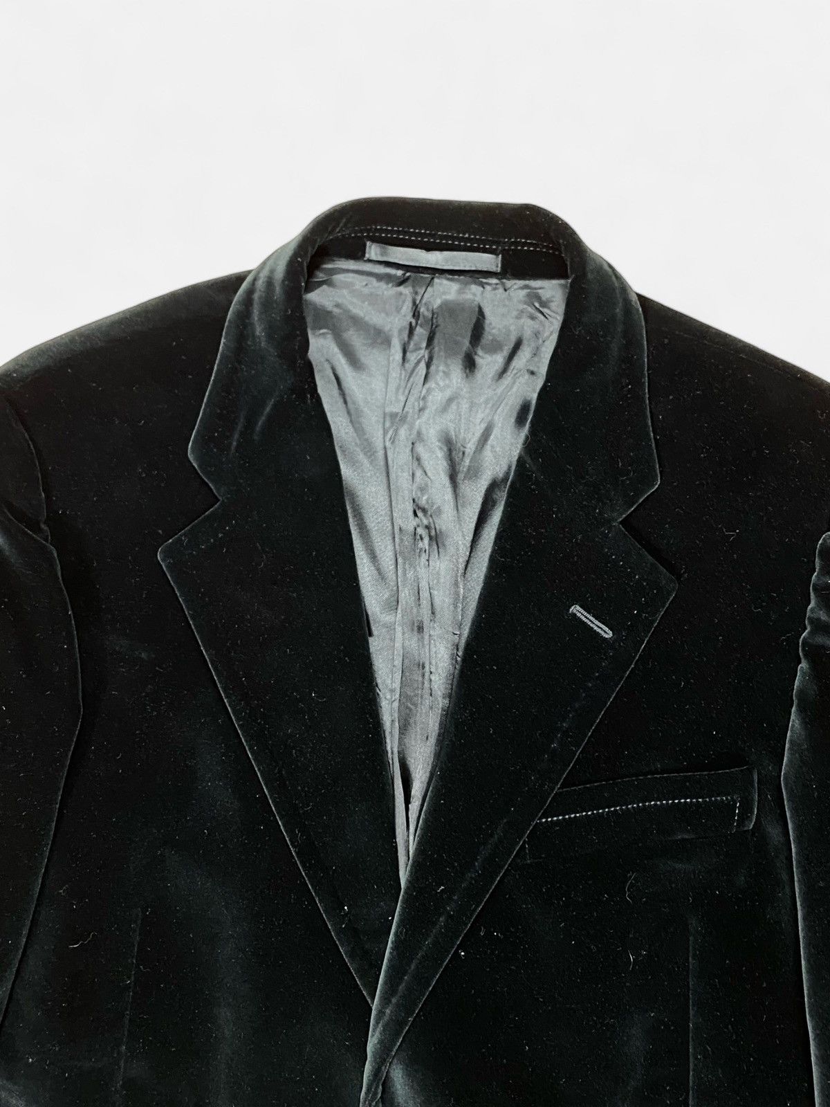 Miu Miu Miu Miu - Velvet Blazer Jacket Size 50R - 3 Thumbnail