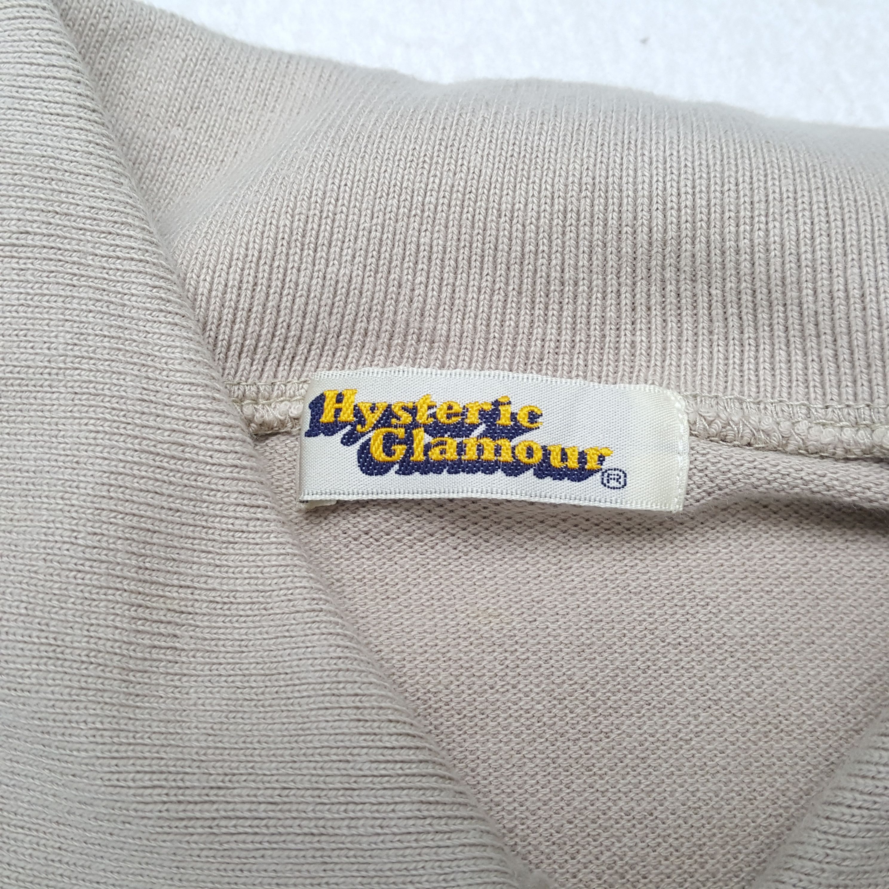 Hysteric Glamour × Japanese Brand × Vintage HYSTERIC GLAMOUR Japanese Brand Custom Art Style Polos Size XS / US 0-2 / IT 36-38 - 9 Thumbnail