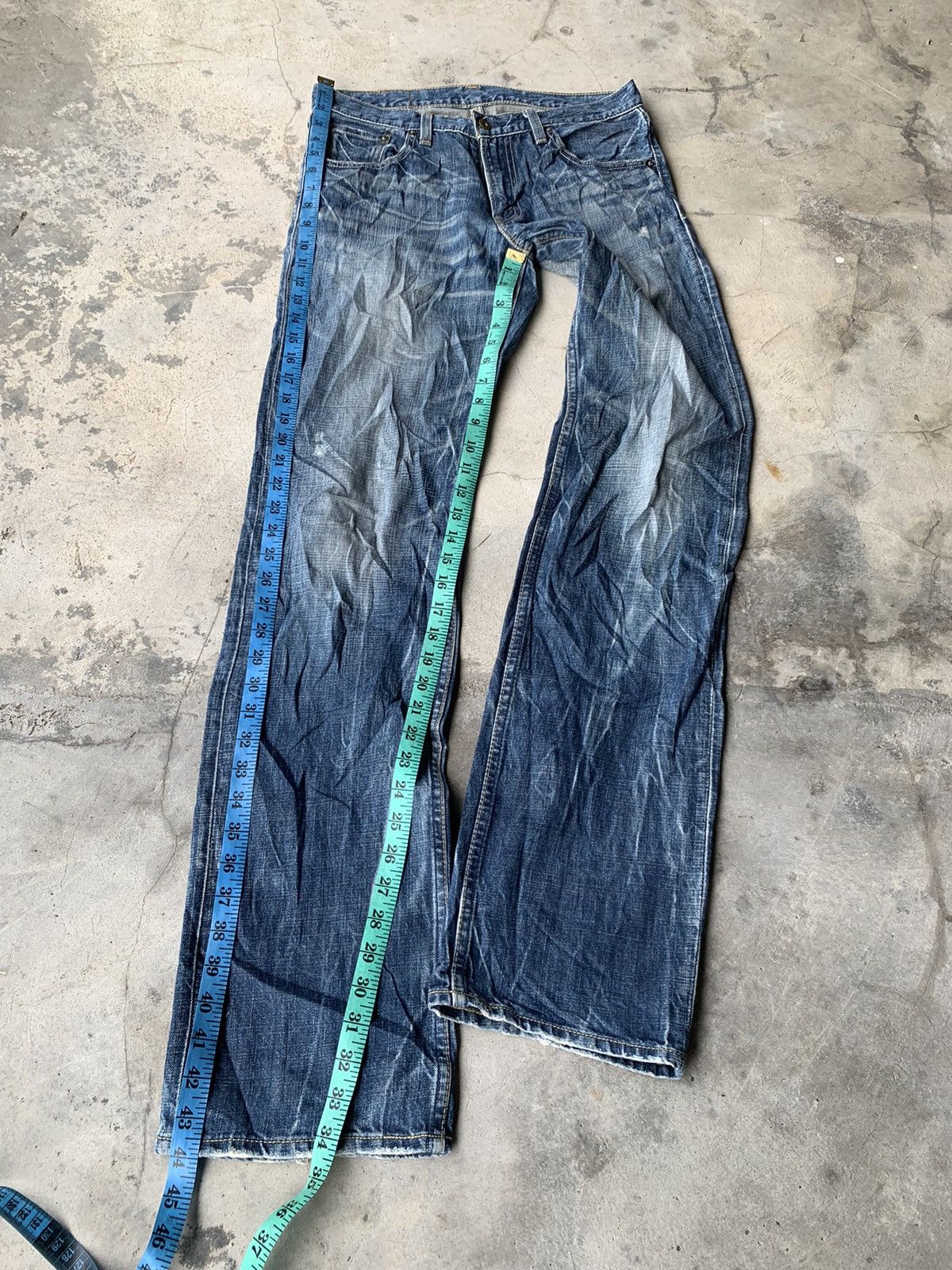 Levi's Vintage Clothing Levi's 502 mud wash nice design. Size US 31 - 5 Thumbnail