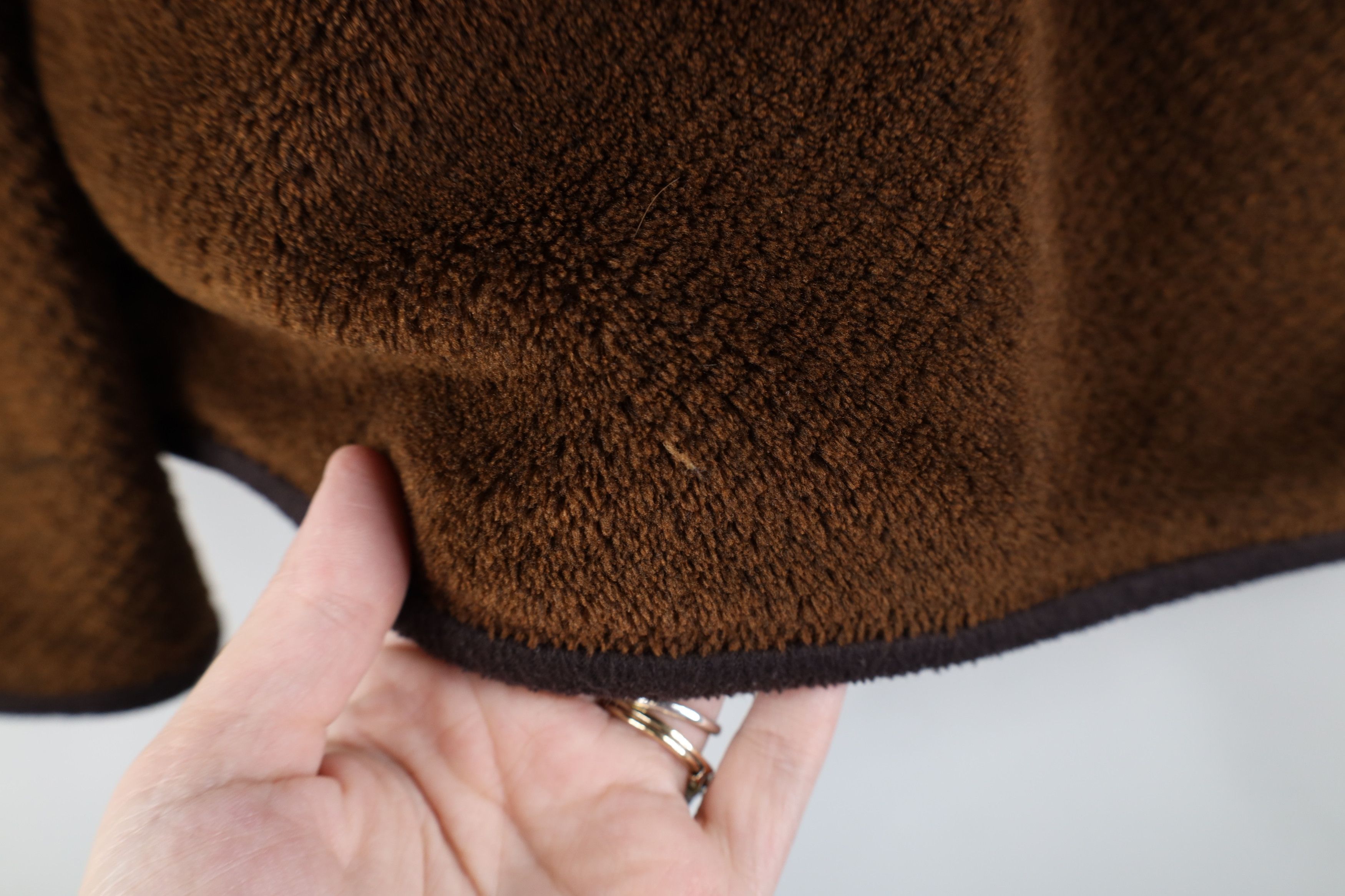 Patagonia × Vintage Patagonia Spell T Snap Button Fleece Pullover Sweater Brown Size S / US 4 / IT 40 - 4 Thumbnail
