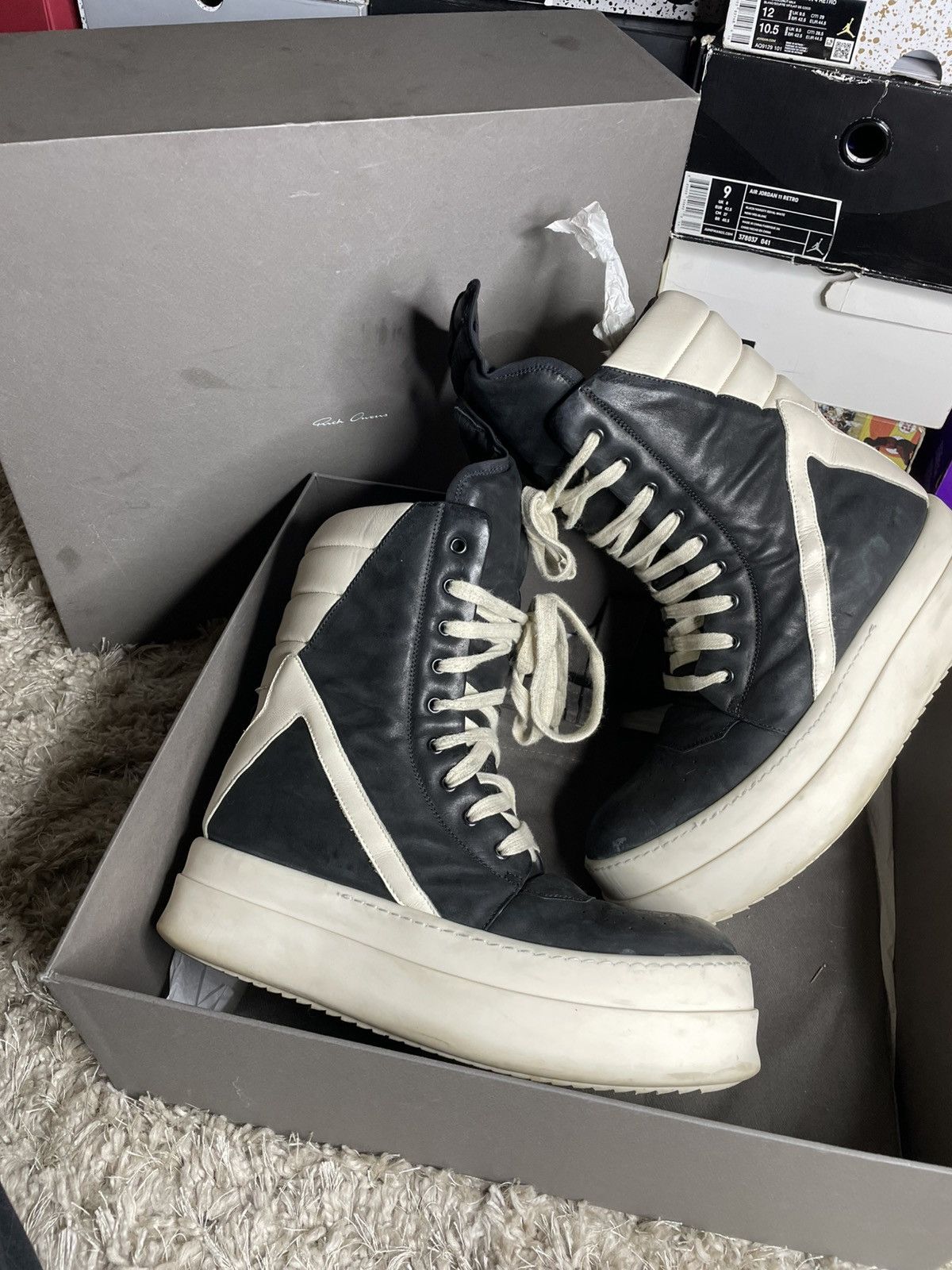 Rick Owens Rick Owens Jumbo Geobasket Size US 10 / EU 43 - 1 Thumbnail