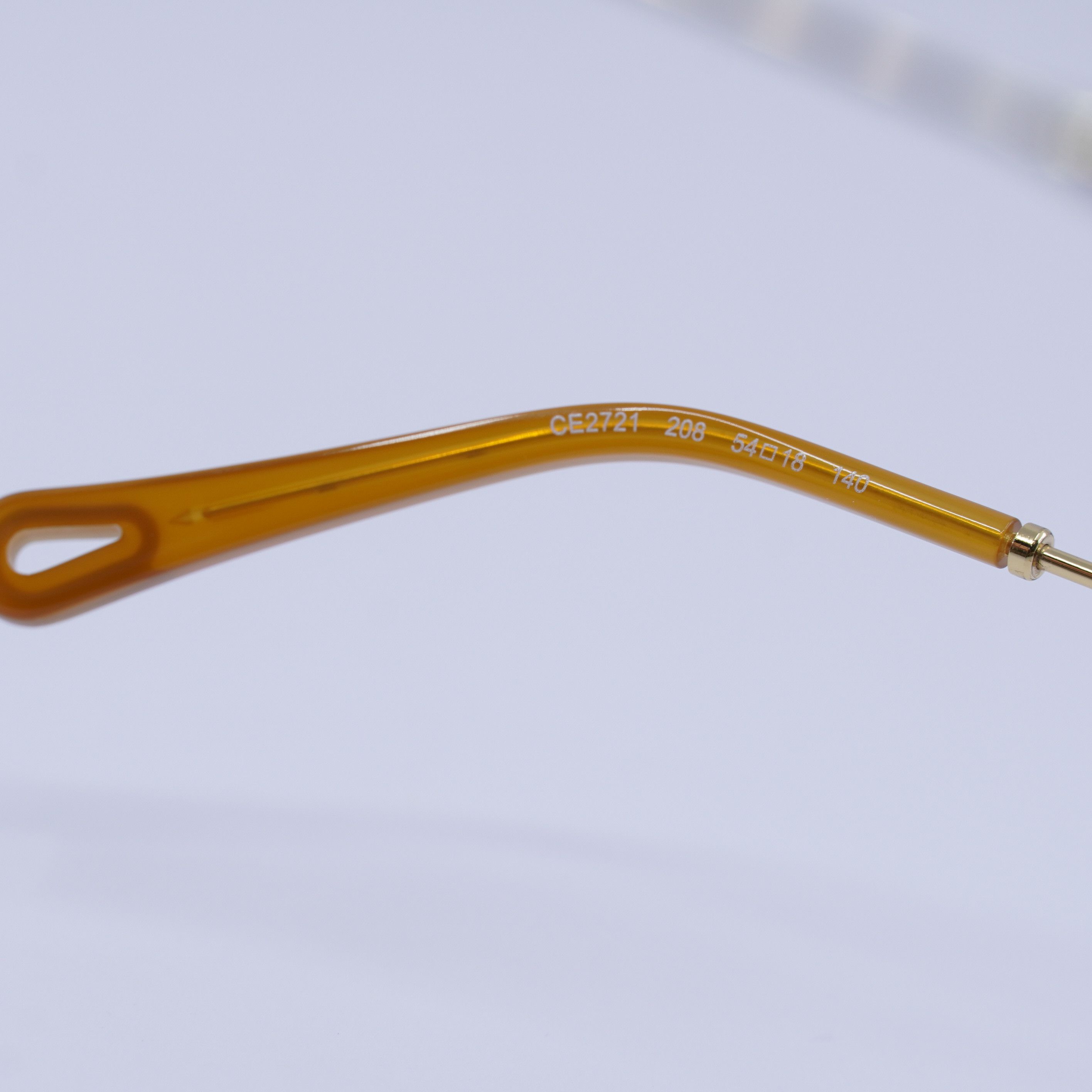 Chloe Chloe CE2721 208 Eyeglasses - Caramel Frame Size ONE SIZE - 8 Thumbnail