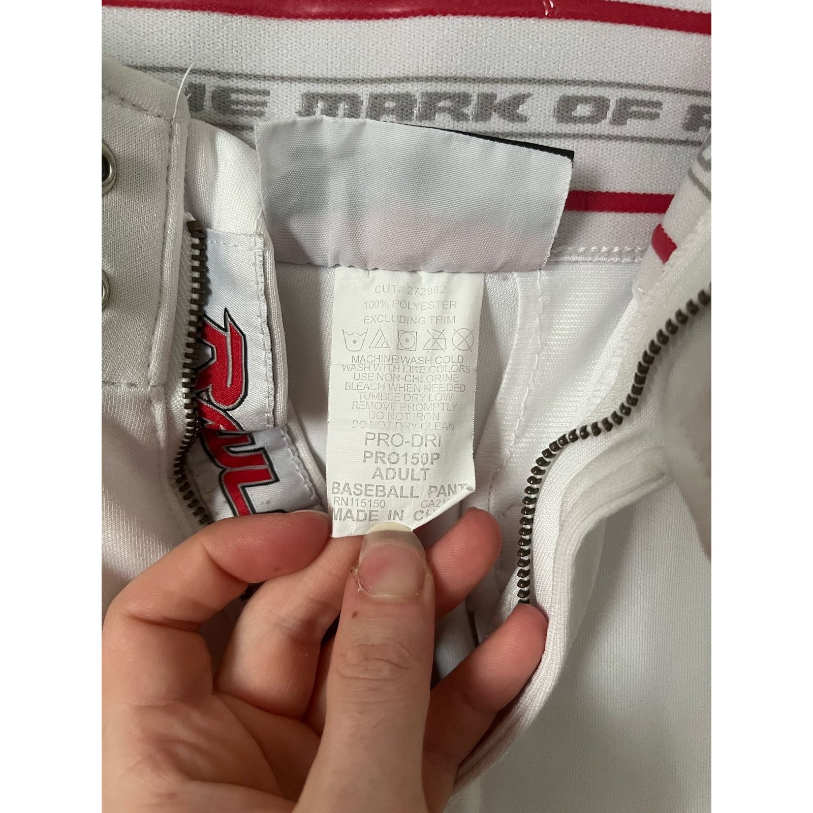 Other Rawlings Semi-Relaxed Adult Knicker Baseball Pants BP150P Size US 28 / EU 44 - 5 Thumbnail