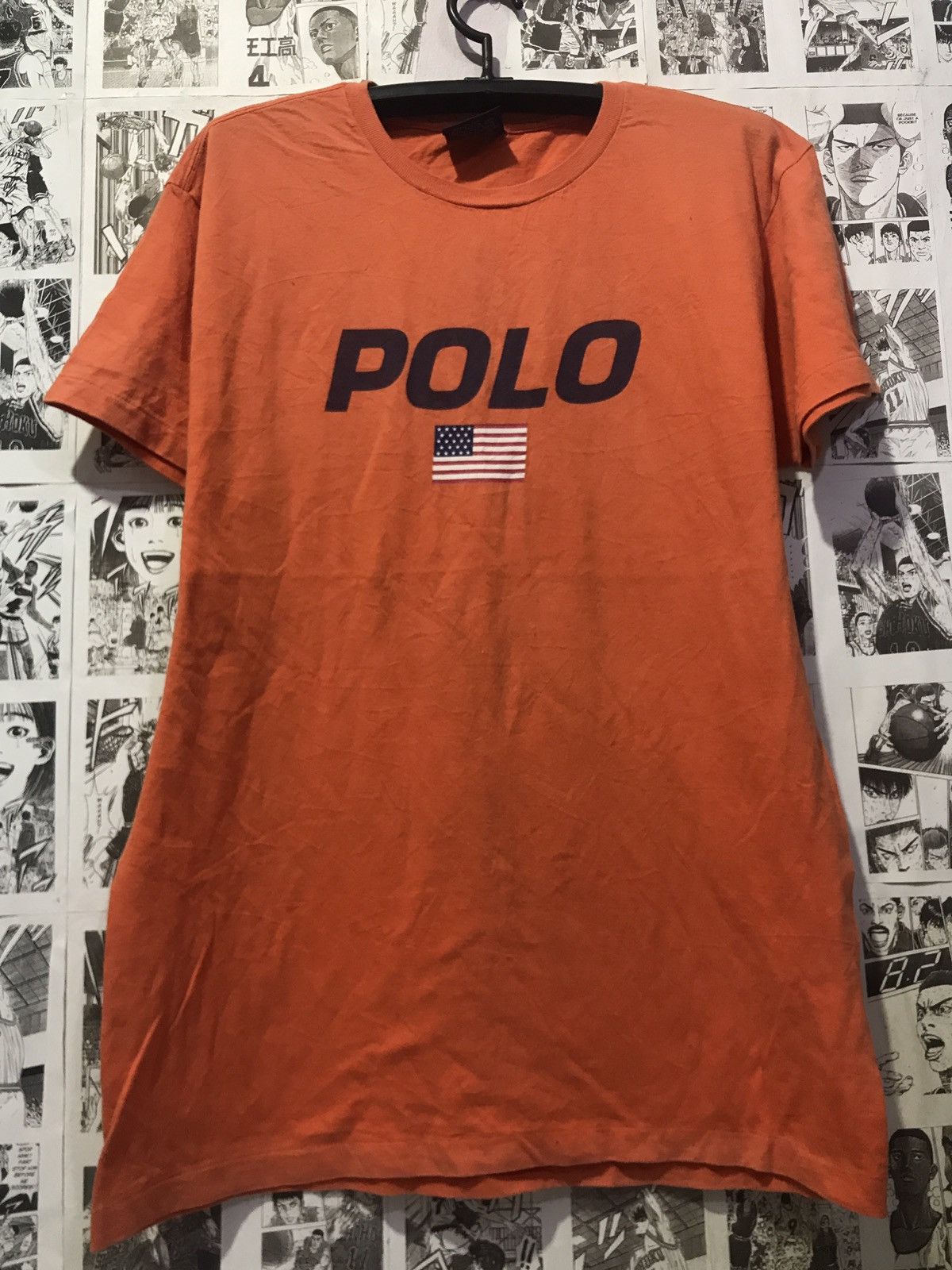 Japanese Brand × Polo Ralph Lauren × Vintage Vintage Polo Sport Ralph Lauren T-Shirt Spell Out Size US S / EU 44-46 / 1 - 1 Thumbnail