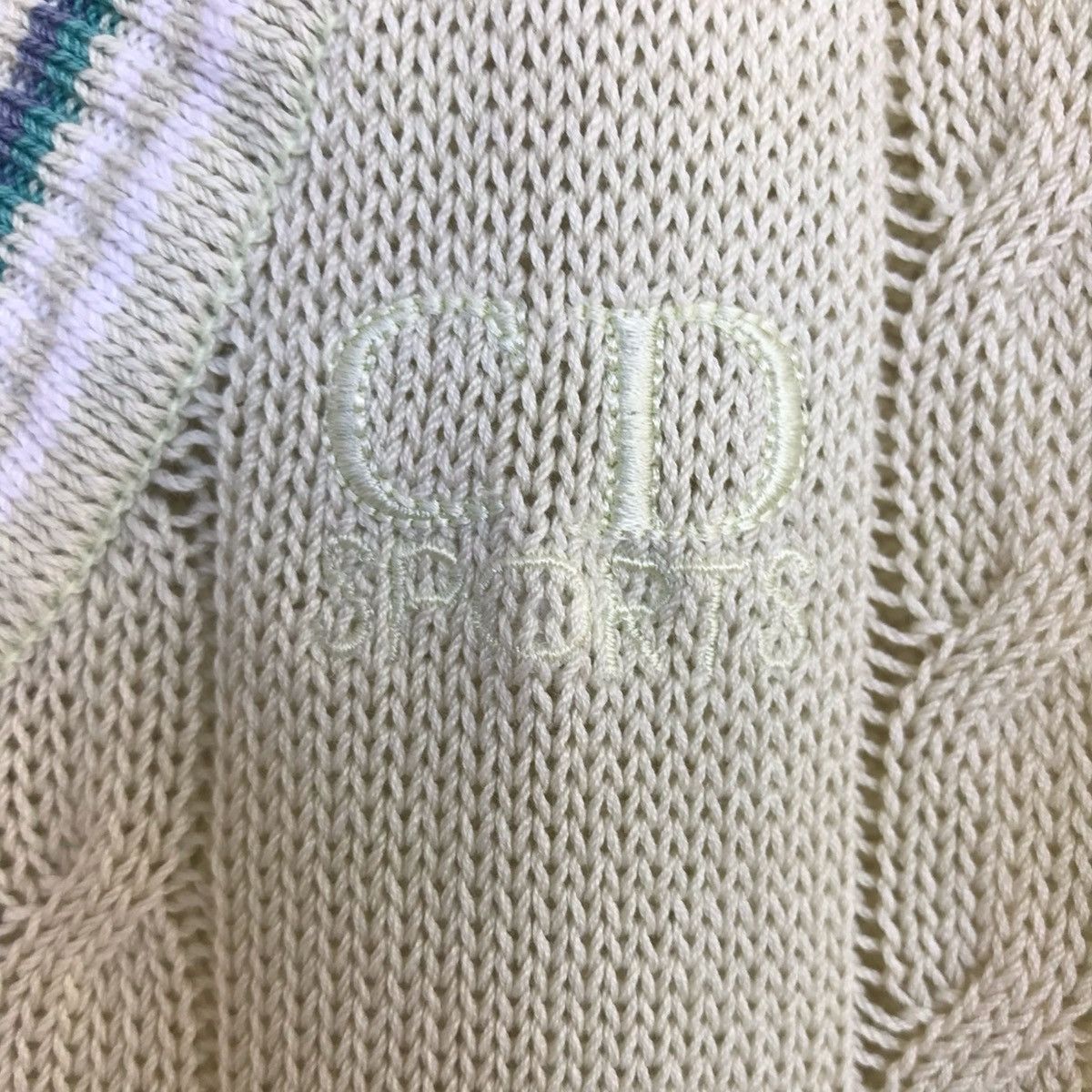Christian Dior Monsieur Vintage CHRISTIAN DIOR SPORT vest vneck embroidery logo Size US M / EU 48-50 / 2 - 4 Thumbnail