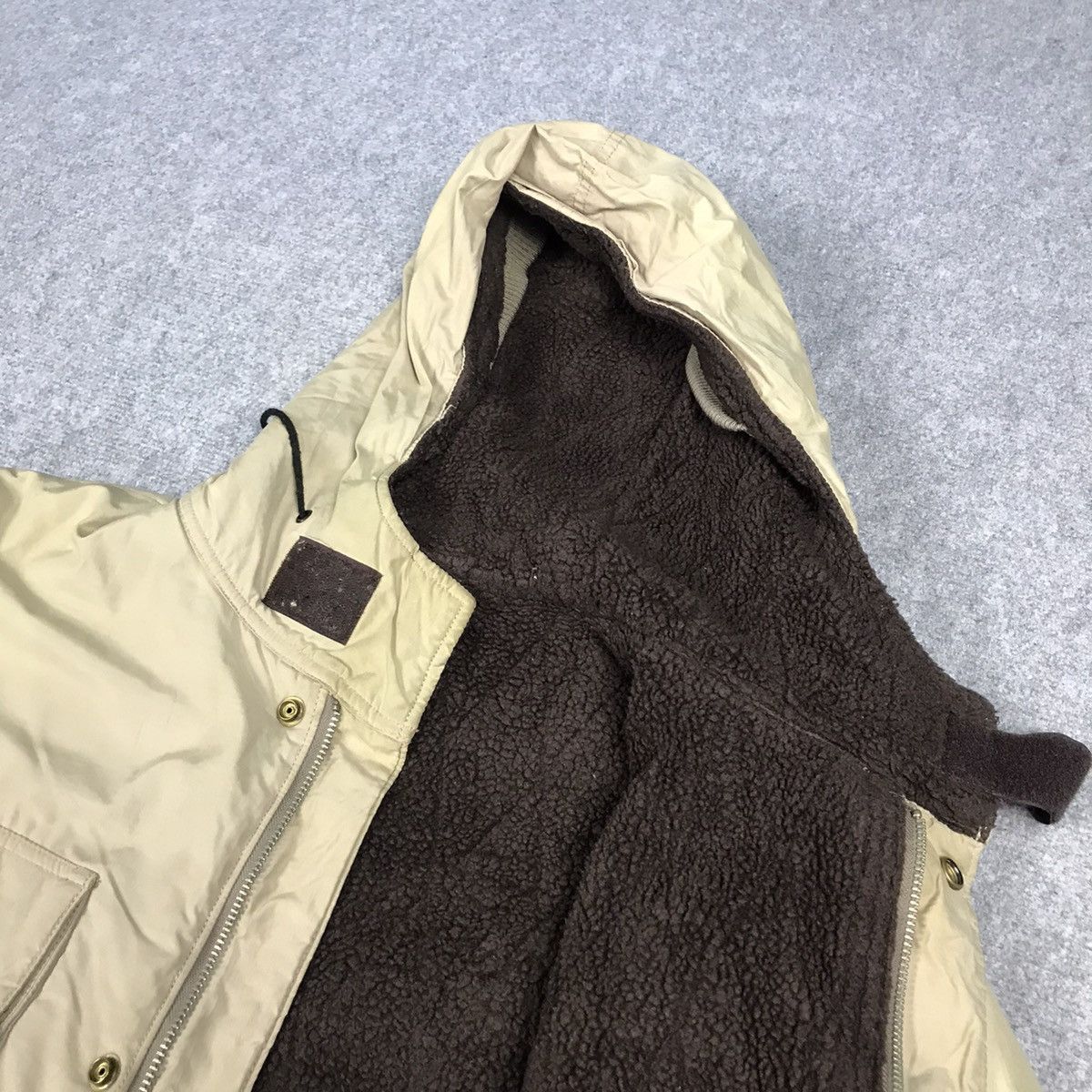 Denime × Japanese Brand DENIME PARKAS SHERPA JACKET HOODIES STYLE JACKET Size US M / EU 48-50 / 2 - 19 Thumbnail