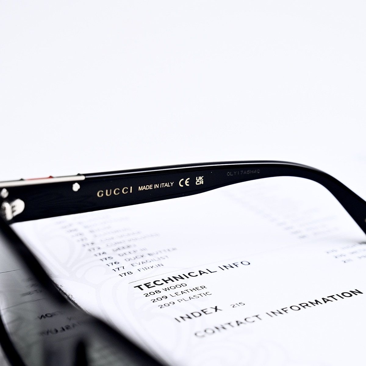 Gucci GUCCI GG1889S 001 SUNGLASSES Size ONE SIZE - 5 Thumbnail