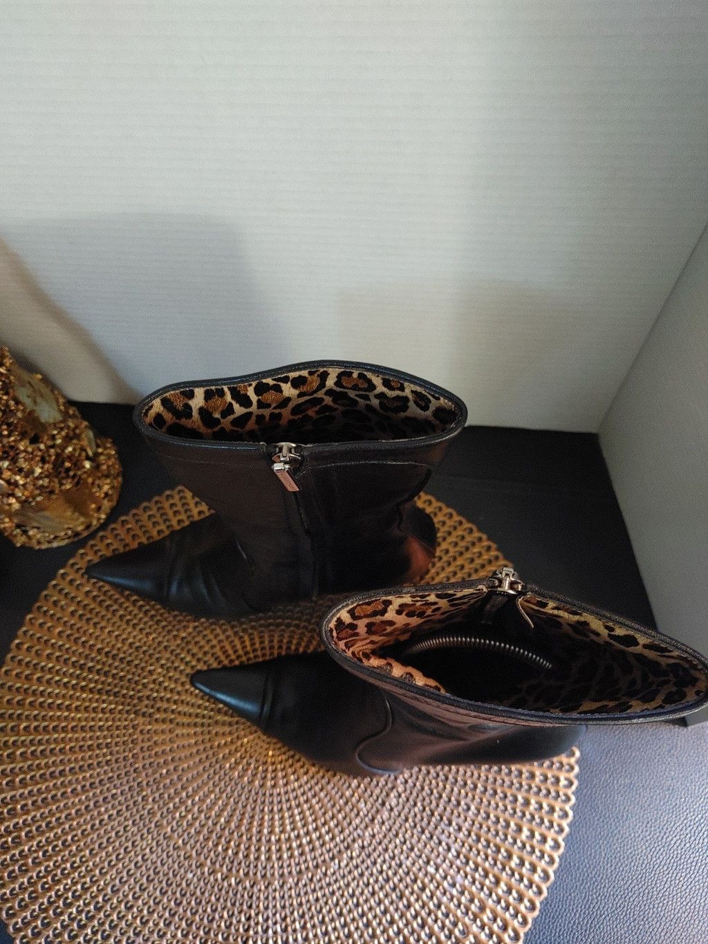 Dolce & Gabbana Dolce Gabbana Vero Cuoio Leather Boots size 37 Size US 6.5 / IT 36.5 - 2 Thumbnail