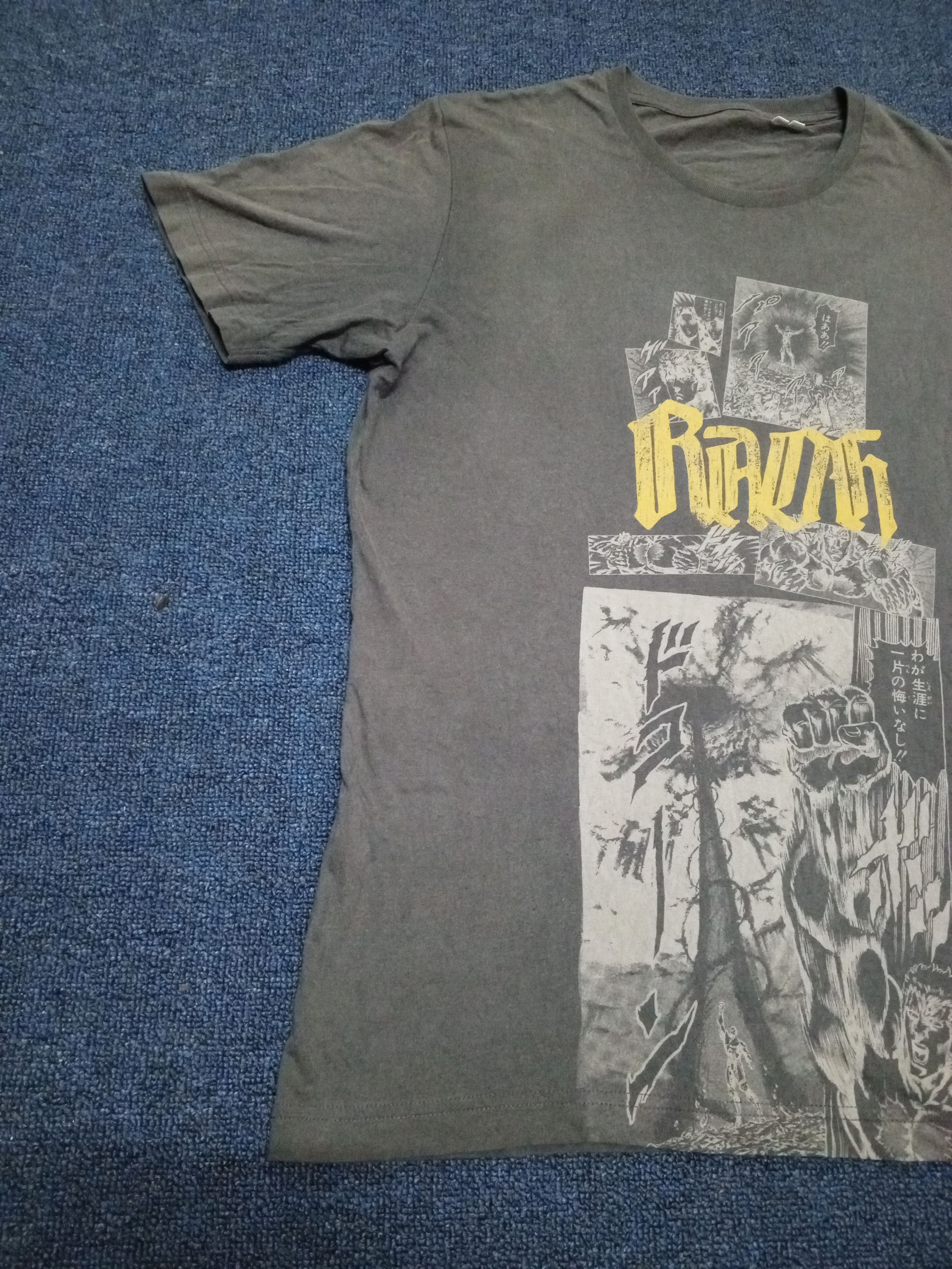 Anime × Japanese Brand × Uniqlo 1983 buronson&Tetsuo Hara -ut shirt Size US L / EU 52-54 / 3 - 2 Thumbnail