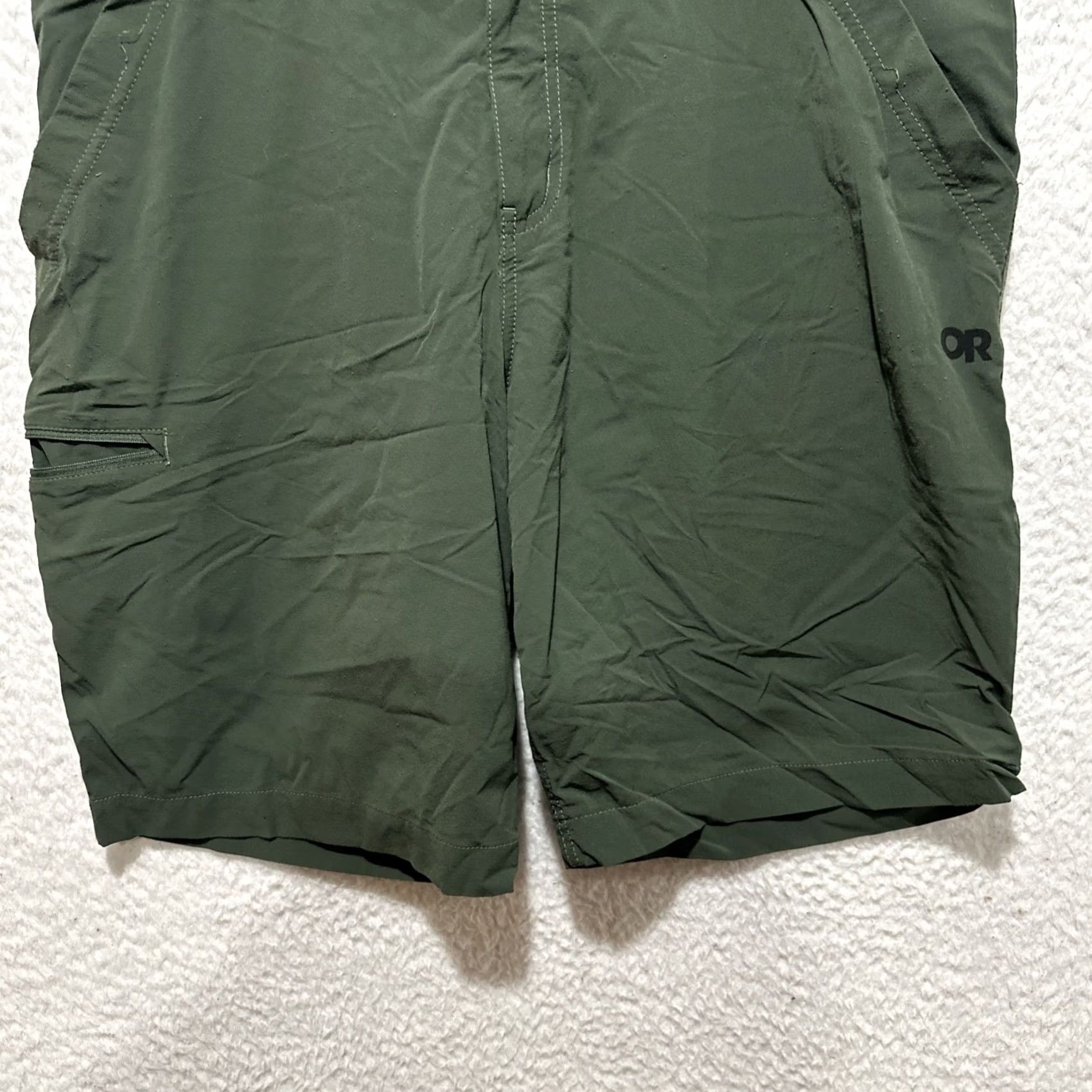 Outdoor Research Outdoor Research Cargo Shorts Men Size 36 Green Logo Stretch Cargo Pocket Casual Travel Hiking Outdoors Size US 36 / EU 52 - 5 Thumbnail