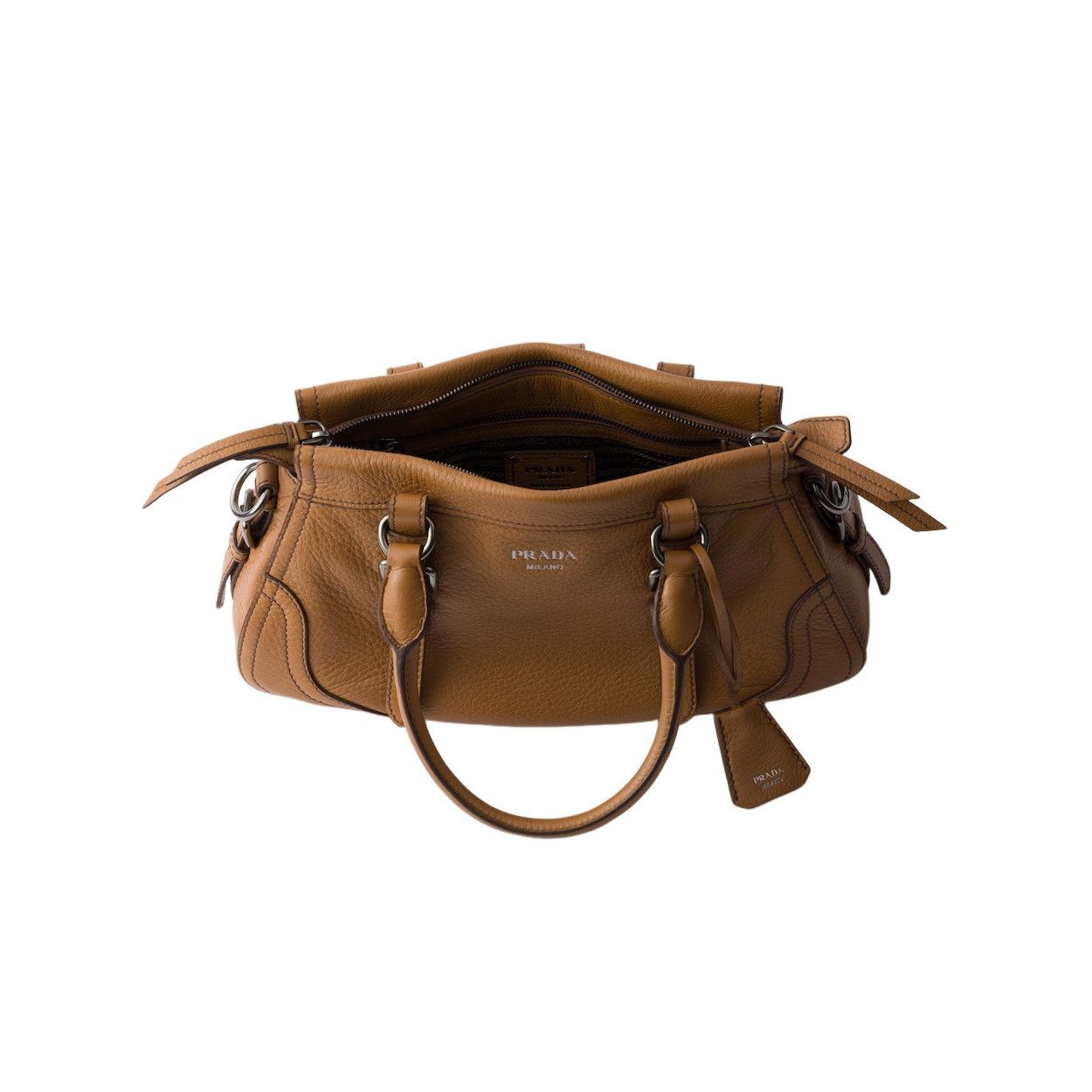 Prada PRADA $4800 Caramel Large Tote bag New & Authentic Size ONE SIZE - 4 Thumbnail