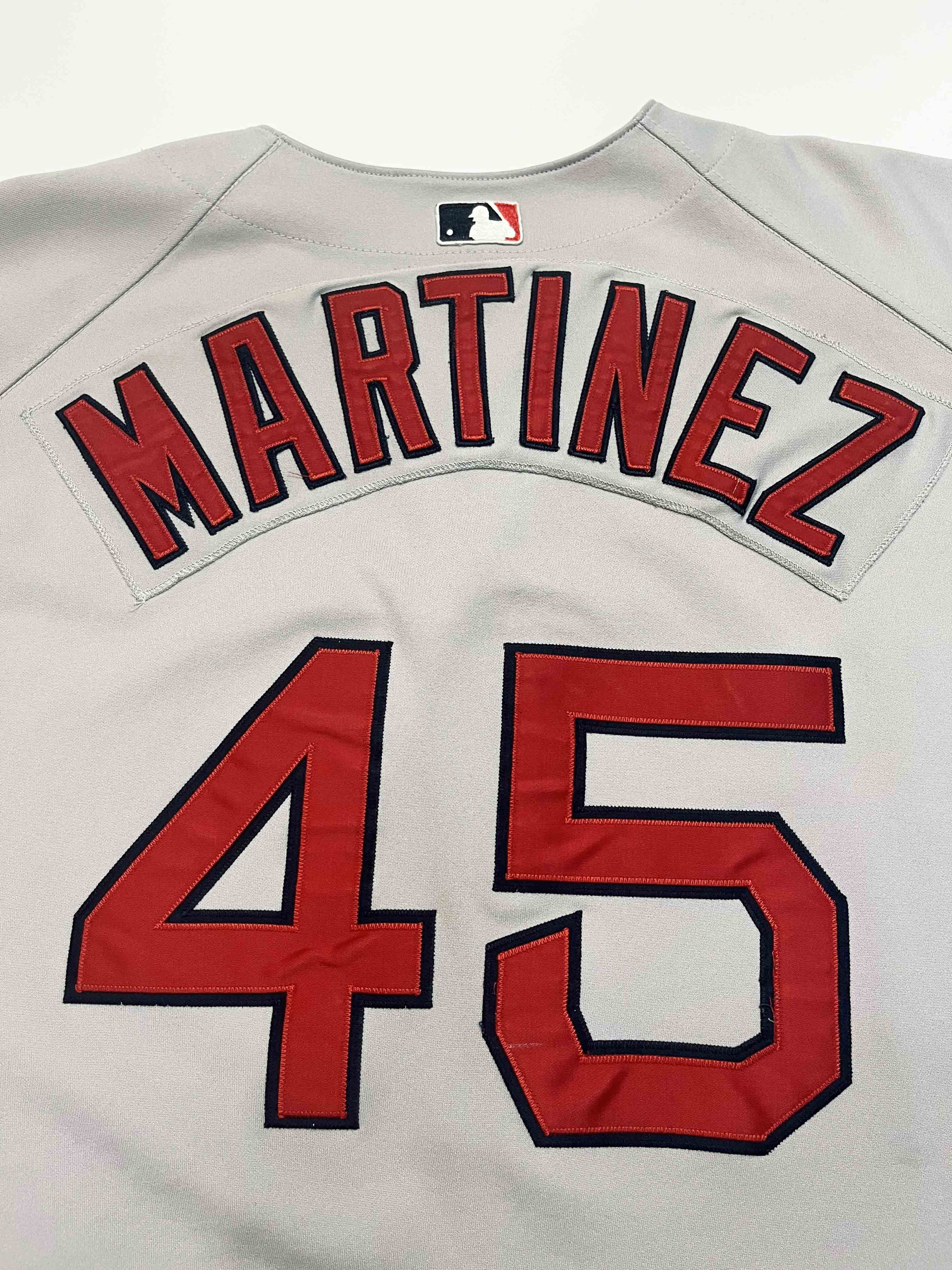 Russell Athletic Vtg Russell Diamond MLB Boston Red Sox MARTINEZ #45 Jersey Size US XL / EU 56 / 4 - 6 Thumbnail