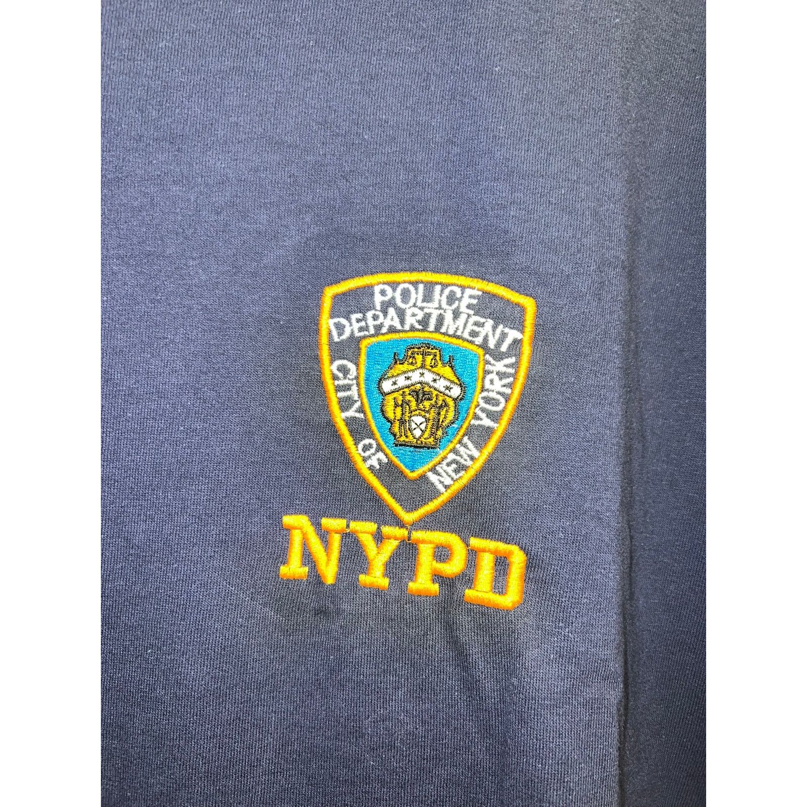 Delta Vintage NYPD Shirt New York Police Department Embroidery XL Size US XL / EU 56 / 4 - 3 Thumbnail