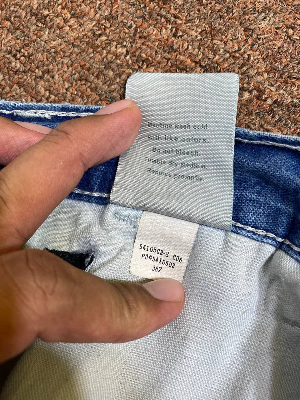 Carhartt carhartt carpenter baggy denim distressed Size US 36 / EU 52 - 13 Thumbnail