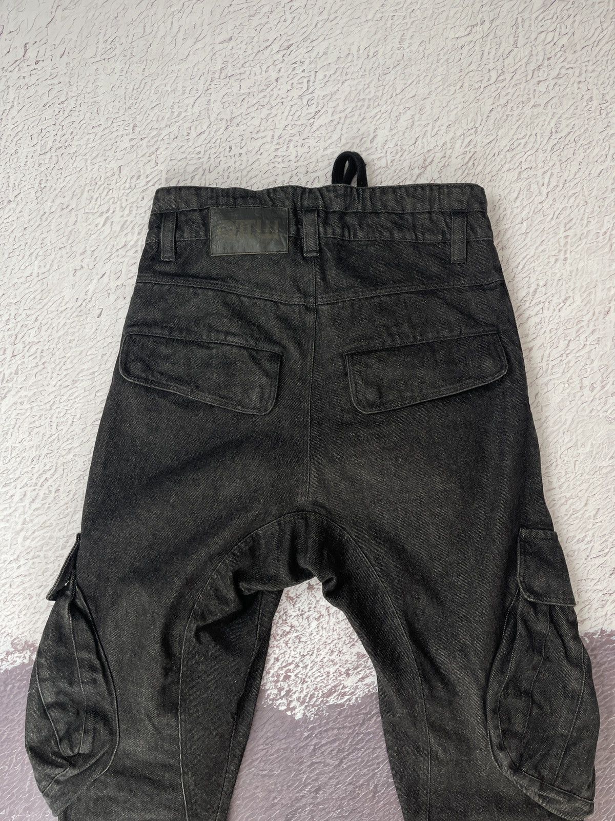 Japanese Brand Robert Kupisz QПШ utility cargo denim pants multipocket Size US 30 / EU 46 - 17 Thumbnail