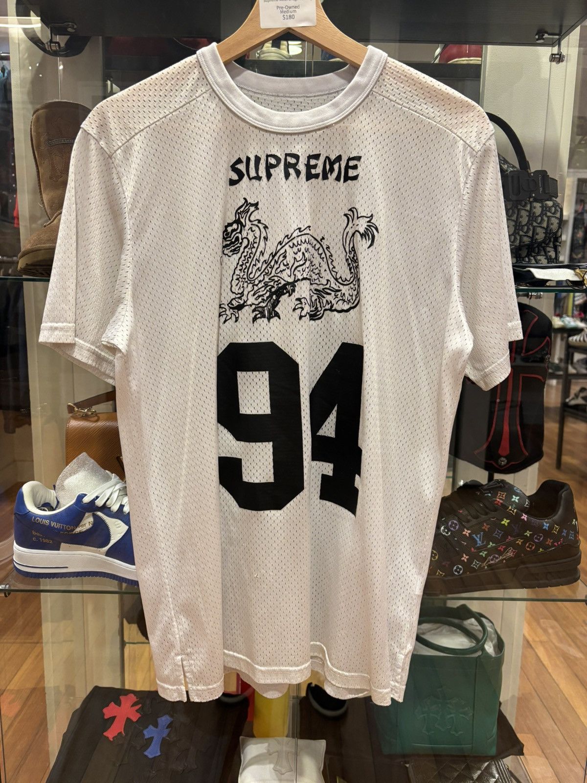 トップス supreme Gradient Mesh Stripe Jersey XL Supreme Gradient Mesh Stripe Jersey (SS23) - $98