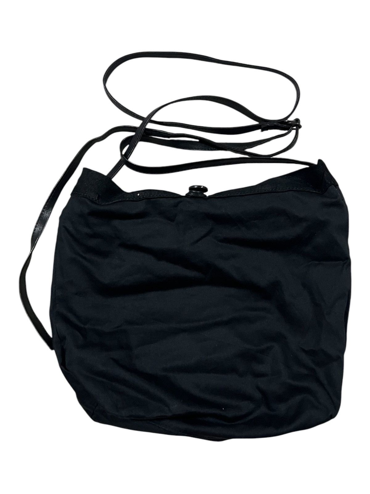 Ann Demeulemeester Ann Demeulemeester 🇧🇪 Suede Fanny Messenger Crossbody Bag Size ONE SIZE - 3 Thumbnail