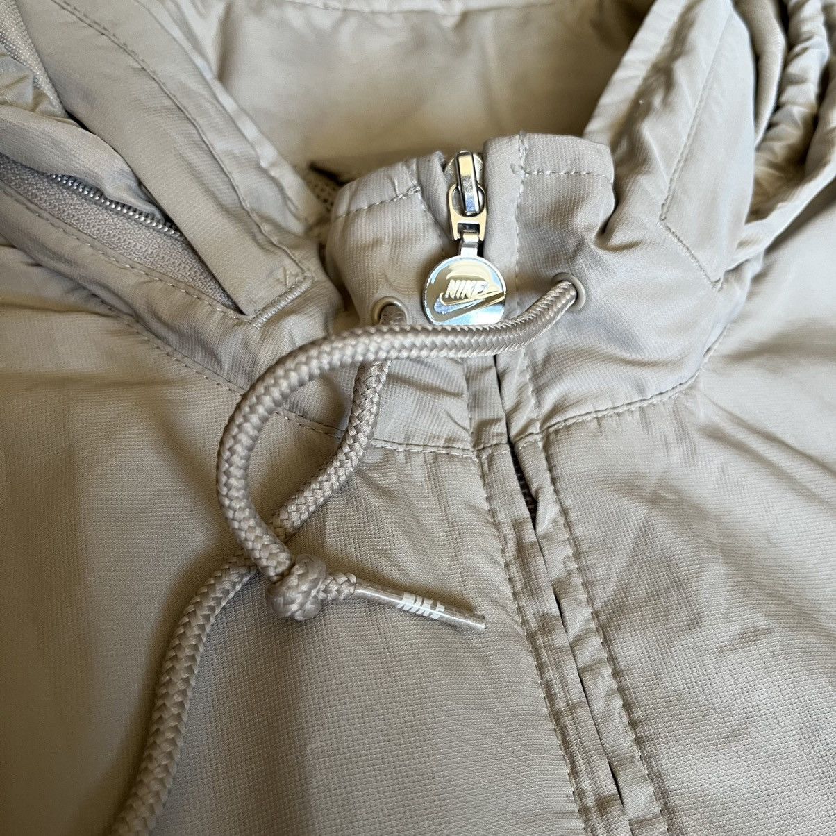 Nike × Vintage Vintage 2000s Nike Zip Up Hooded Light Jacket Swoosh Coaches Size US L / EU 52-54 / 3 - 6 Thumbnail