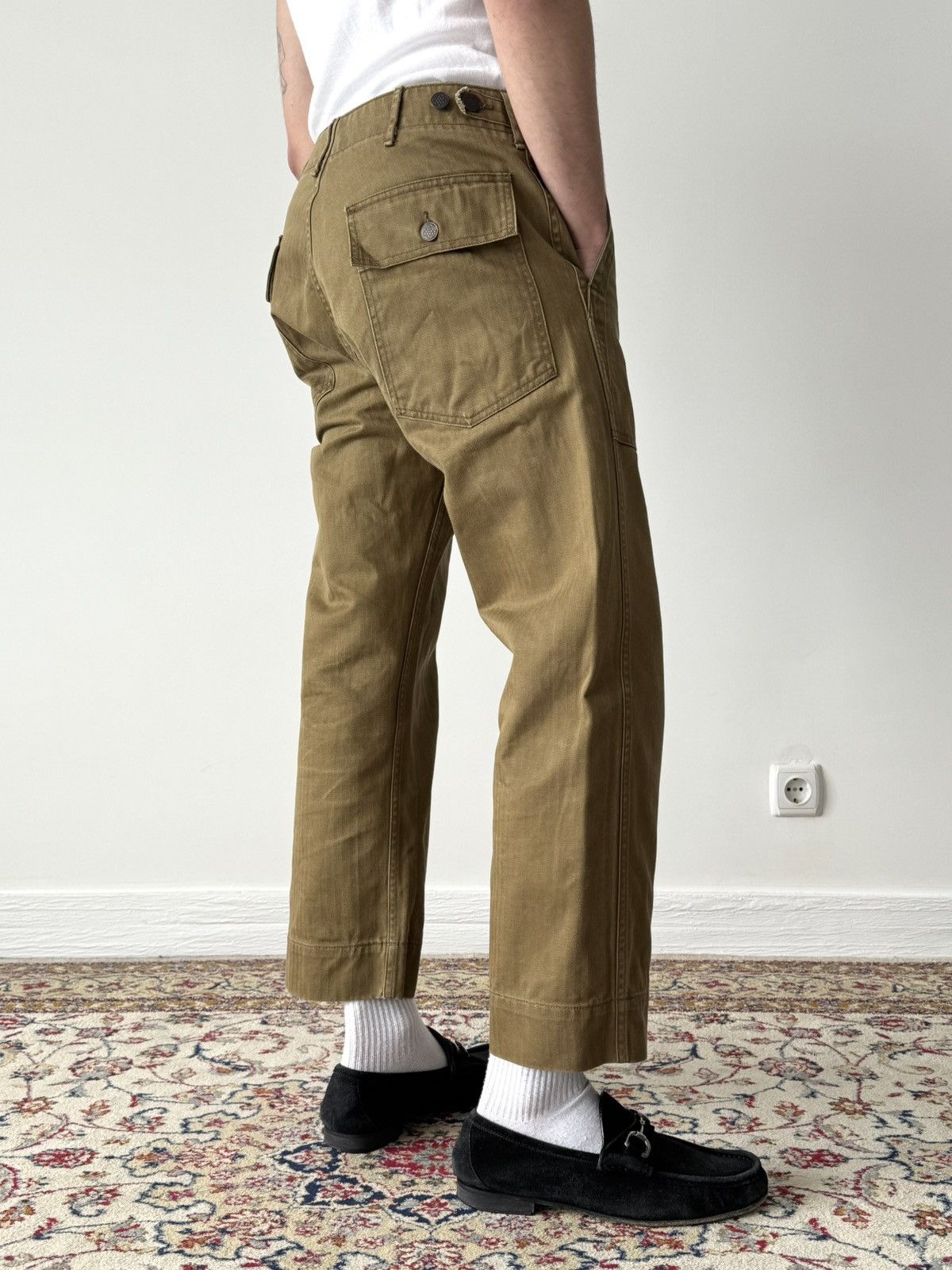 逆輸入 RRL Lauren Ralph × Lauren Ralph RRL Double US Lauren Ralph パンツ