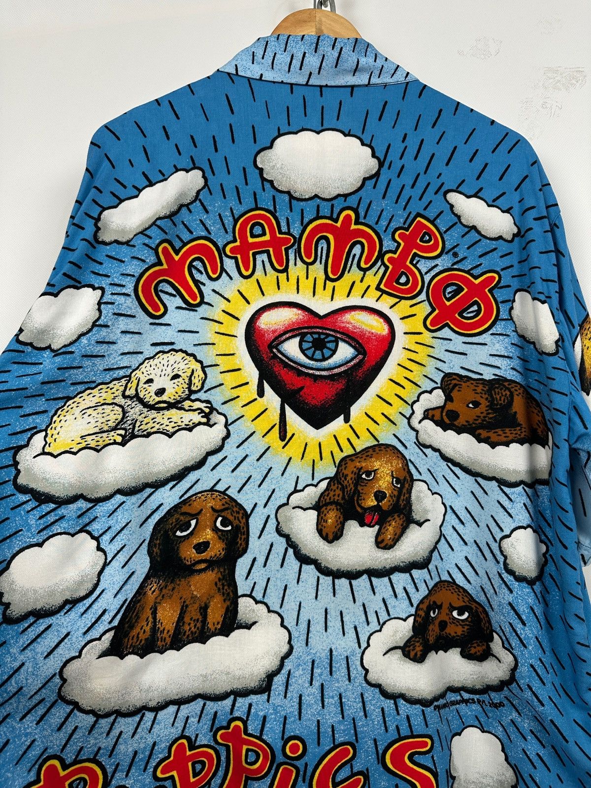 Mambo Vintage Mambo Loud Puppies by Reg Mombasaa 01 Hawaiian Shirt Size US M / EU 48-50 / 2 - 16 Thumbnail