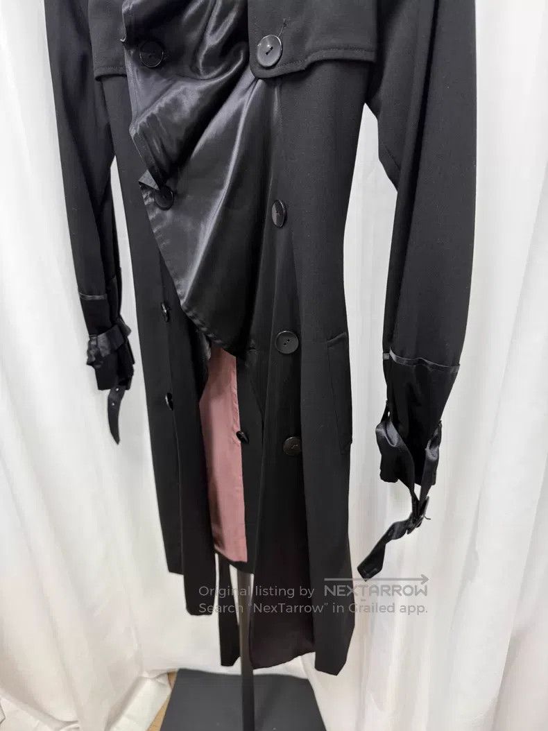 Jean Paul Gaultier Jean Paul Gaultier Silk ruffle patchwork coat| Size XS / US 0-2 / IT 36-38 - 5 Thumbnail