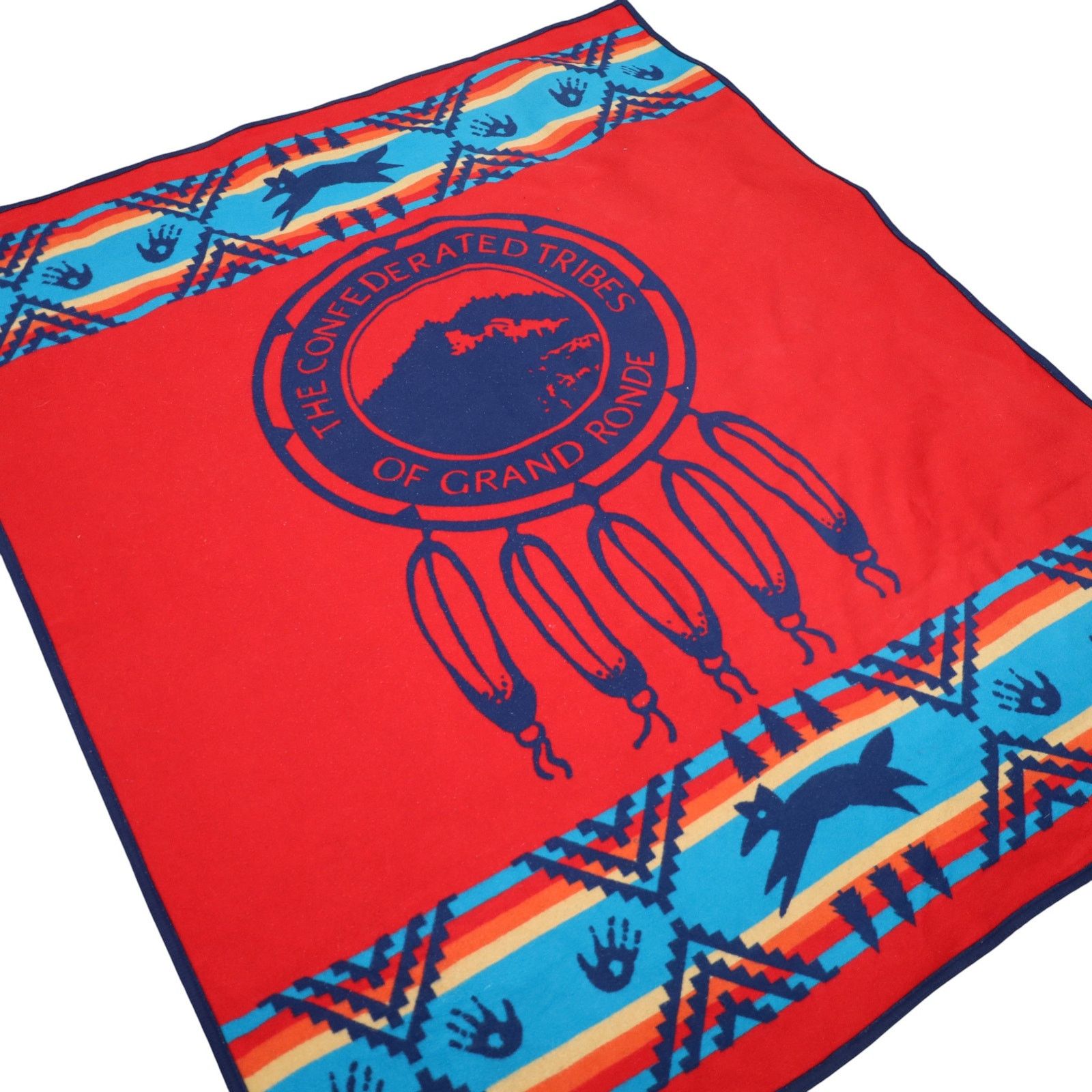 Pendleton VTG Pendleton The Confederated Tribes of Grand Ronde Blanket Size ONE SIZE - 3 Thumbnail