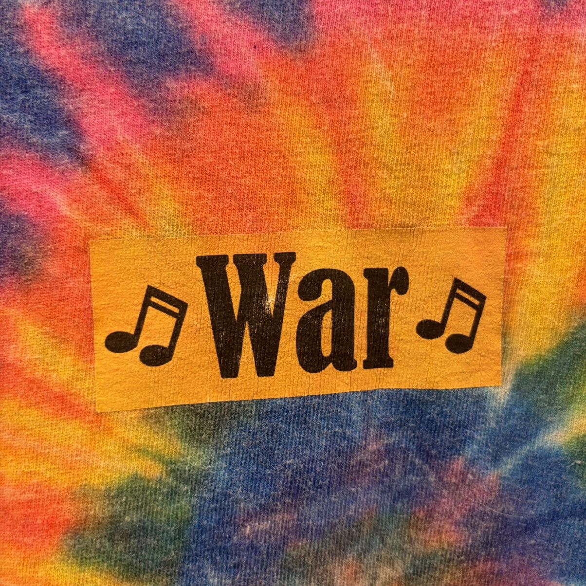 Grateful Dead Feng style Tie Dye Tee "🎵WAR🎵" Size US L / EU 52-54 / 3 - 4 Thumbnail