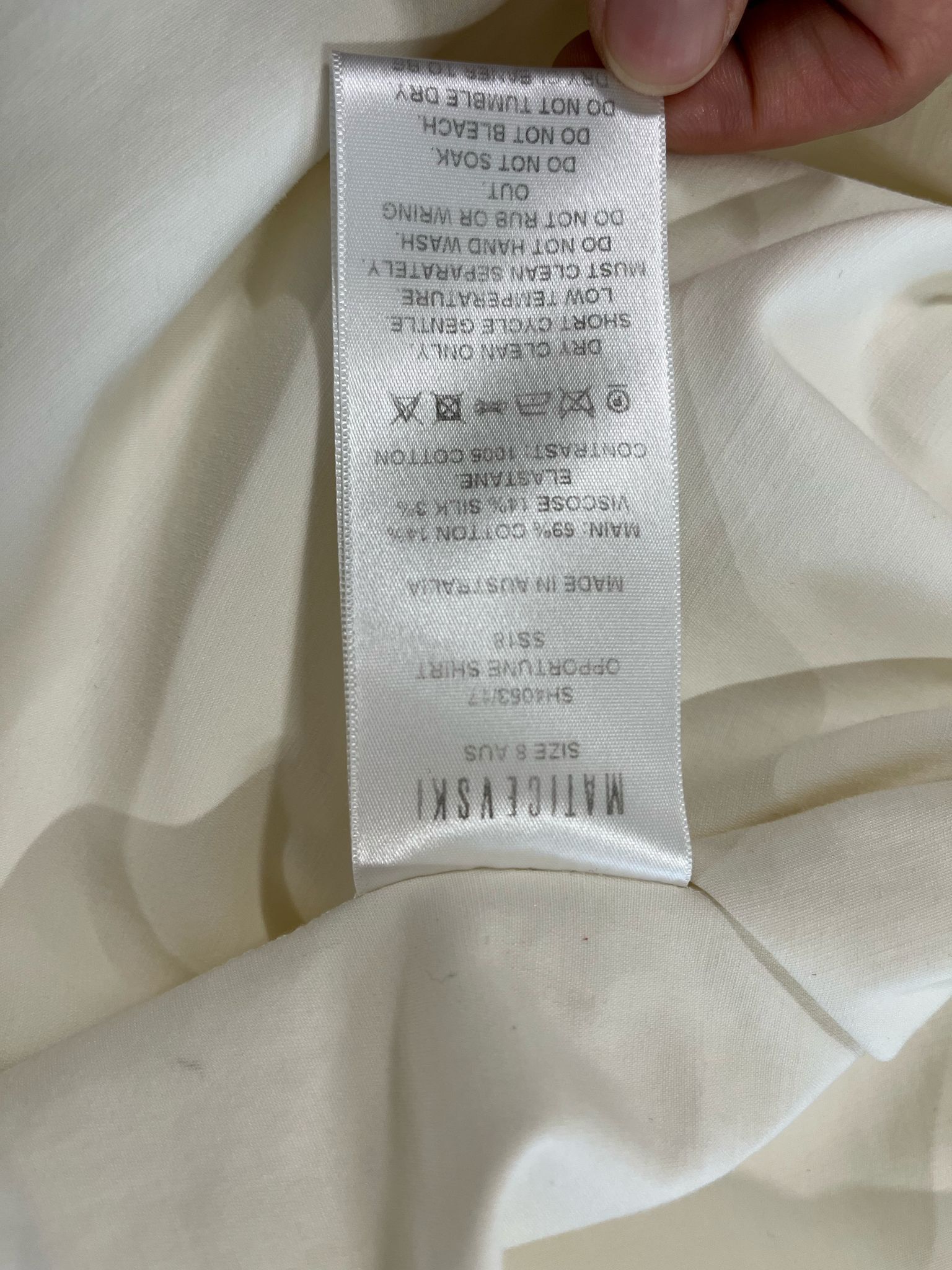 Maticevski Maticevski Shirt Size M / US 6-8 / IT 42-44 - 5 Thumbnail